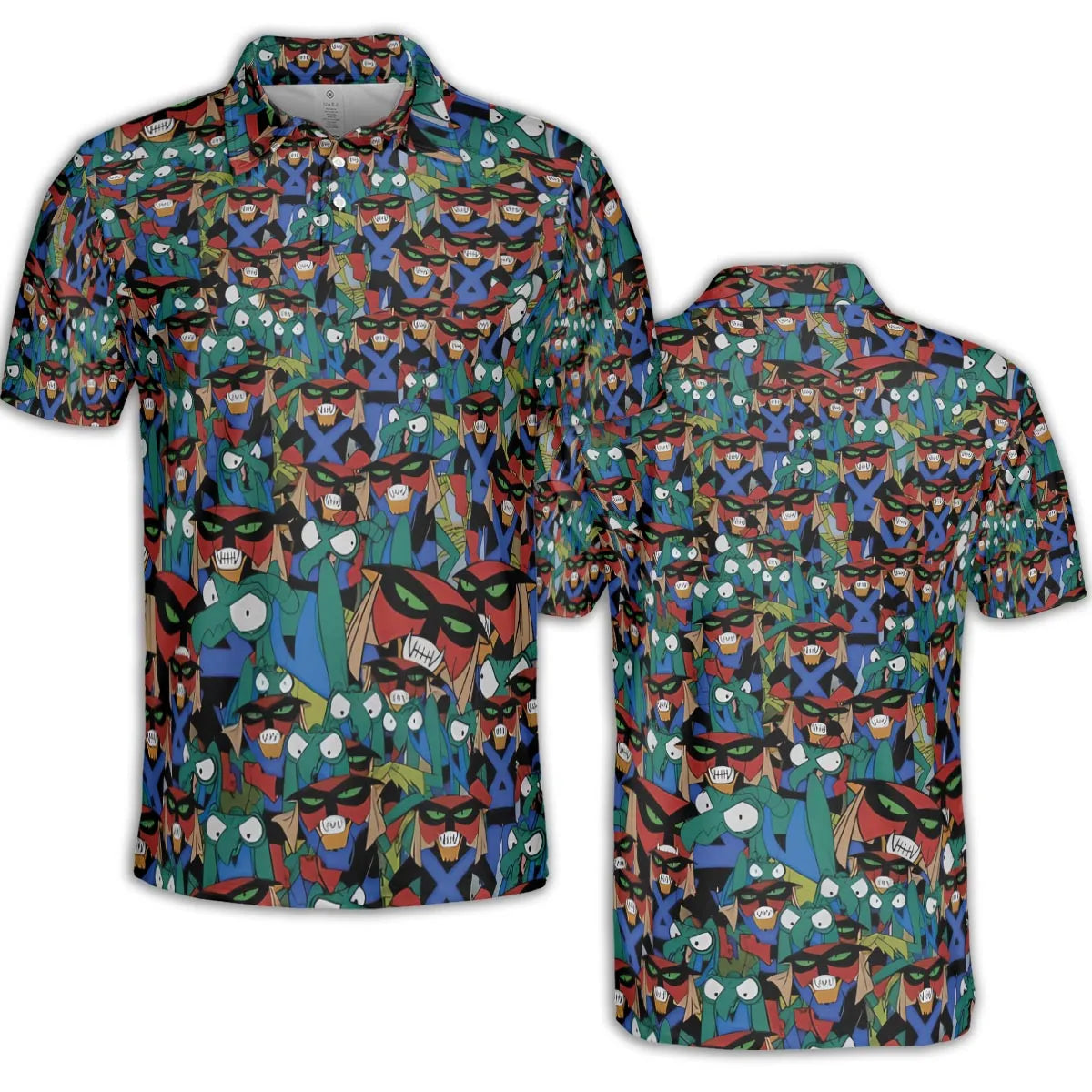 AOP Men/Women Polo Shirt - EM5BMQBB