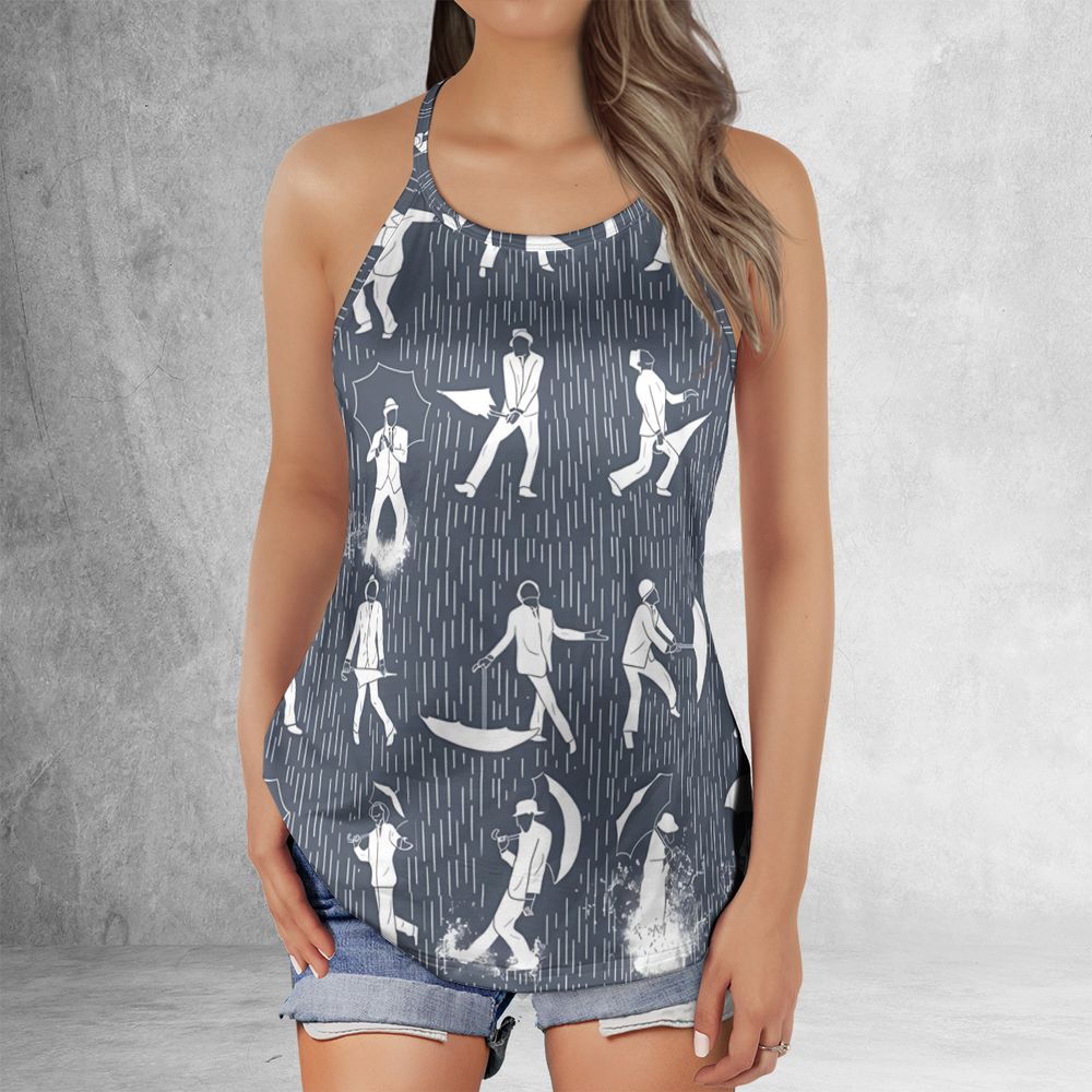 Criss Cross Tank Top - M5C5NTZN -  - 2