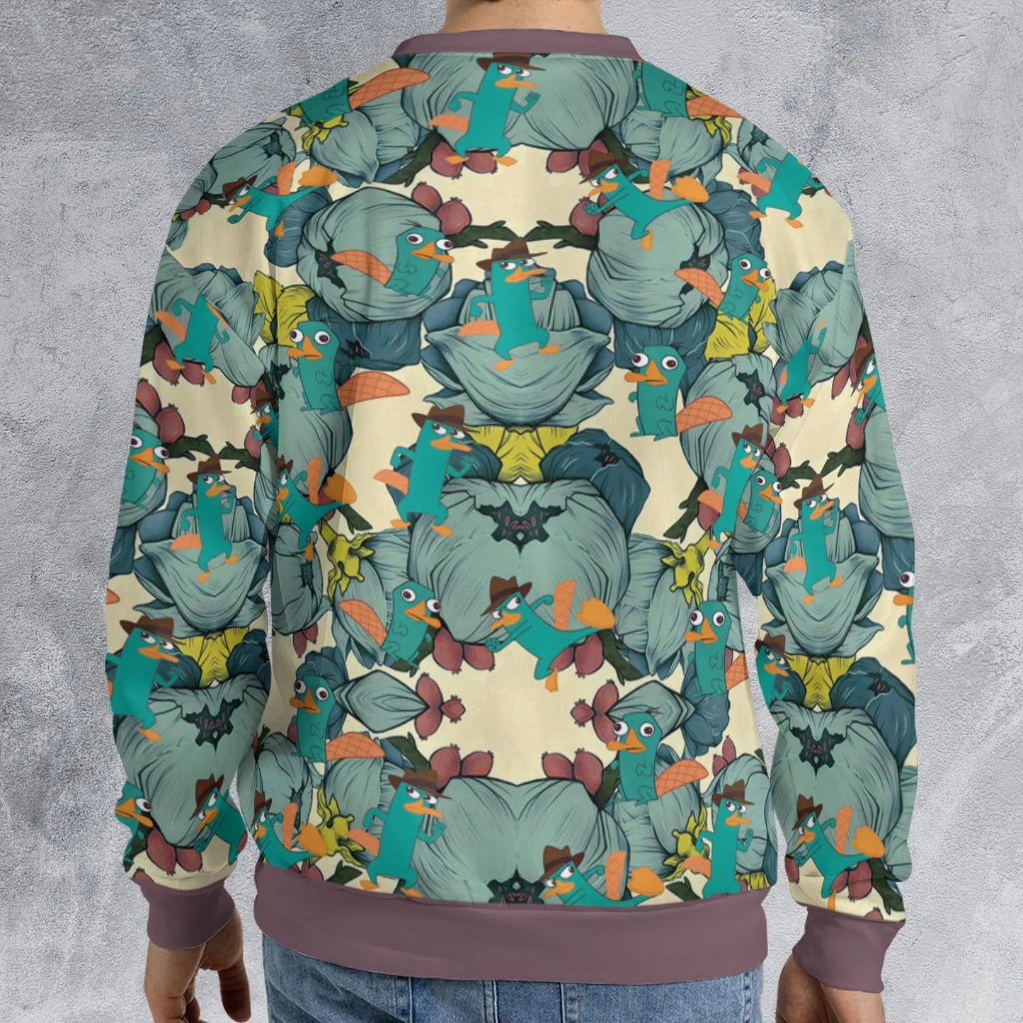 All-over Print Sweatshirt - R4ZLWVGZ