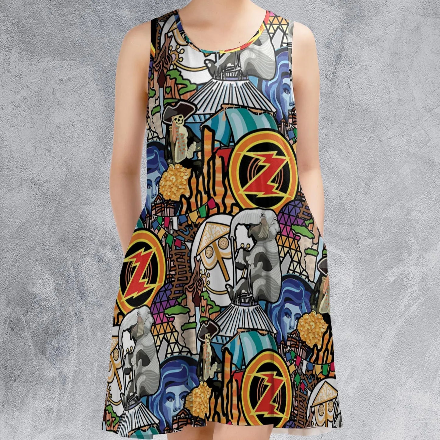 Sleeveless Dress - K7LNXP44