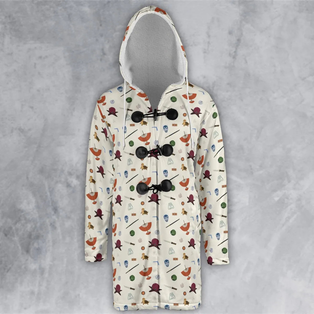 Hooded Cloak Coat - N38H2MYA