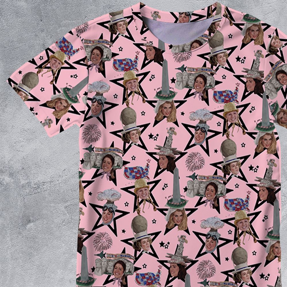 All-Over Print Unisex T-Shirt - QTQY57B6 -  - 2