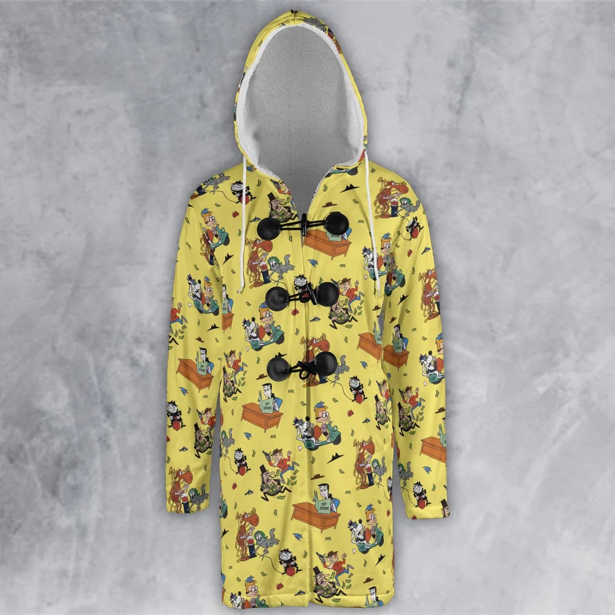 Hooded Cloak Coat - BLY1WNTH