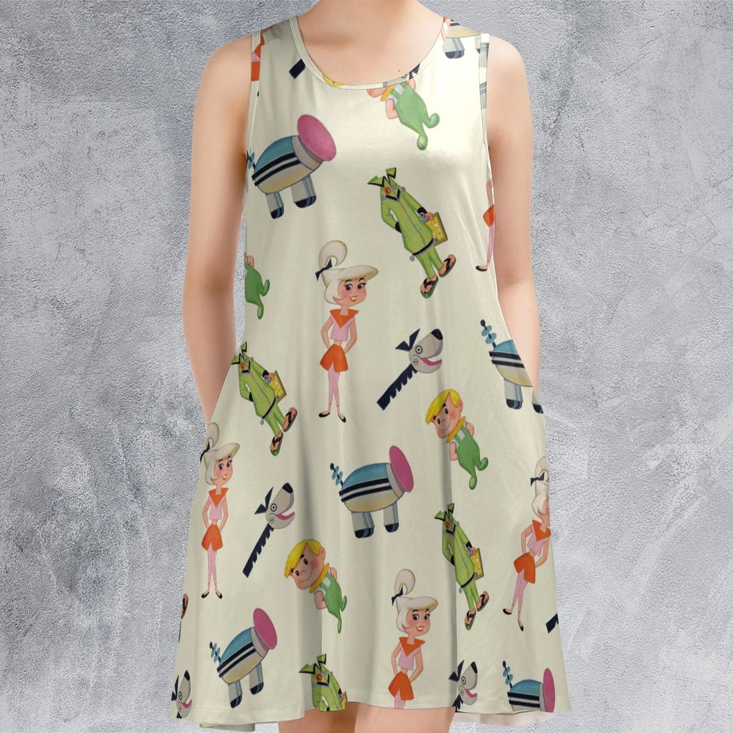 Sleeveless Dress - BBUX82EY