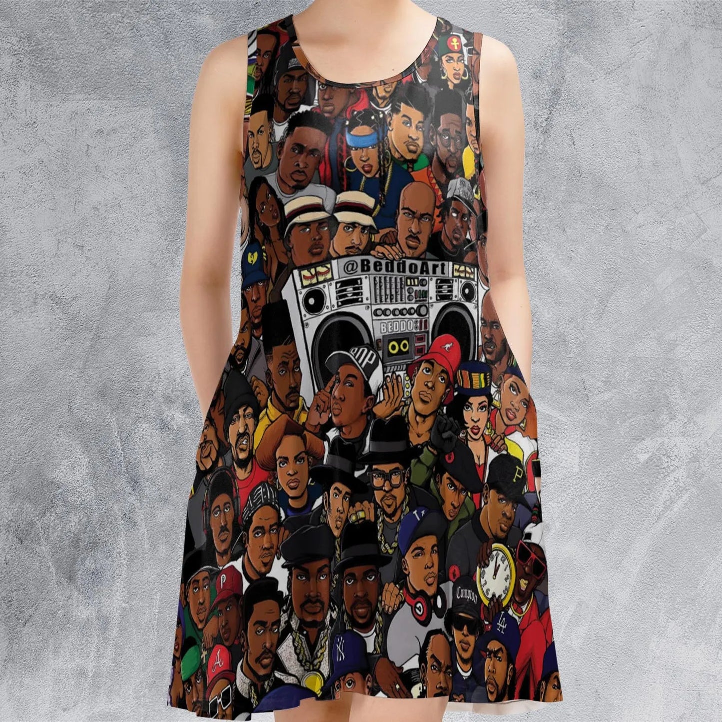 Sleeveless Dress - 83NWBMMU