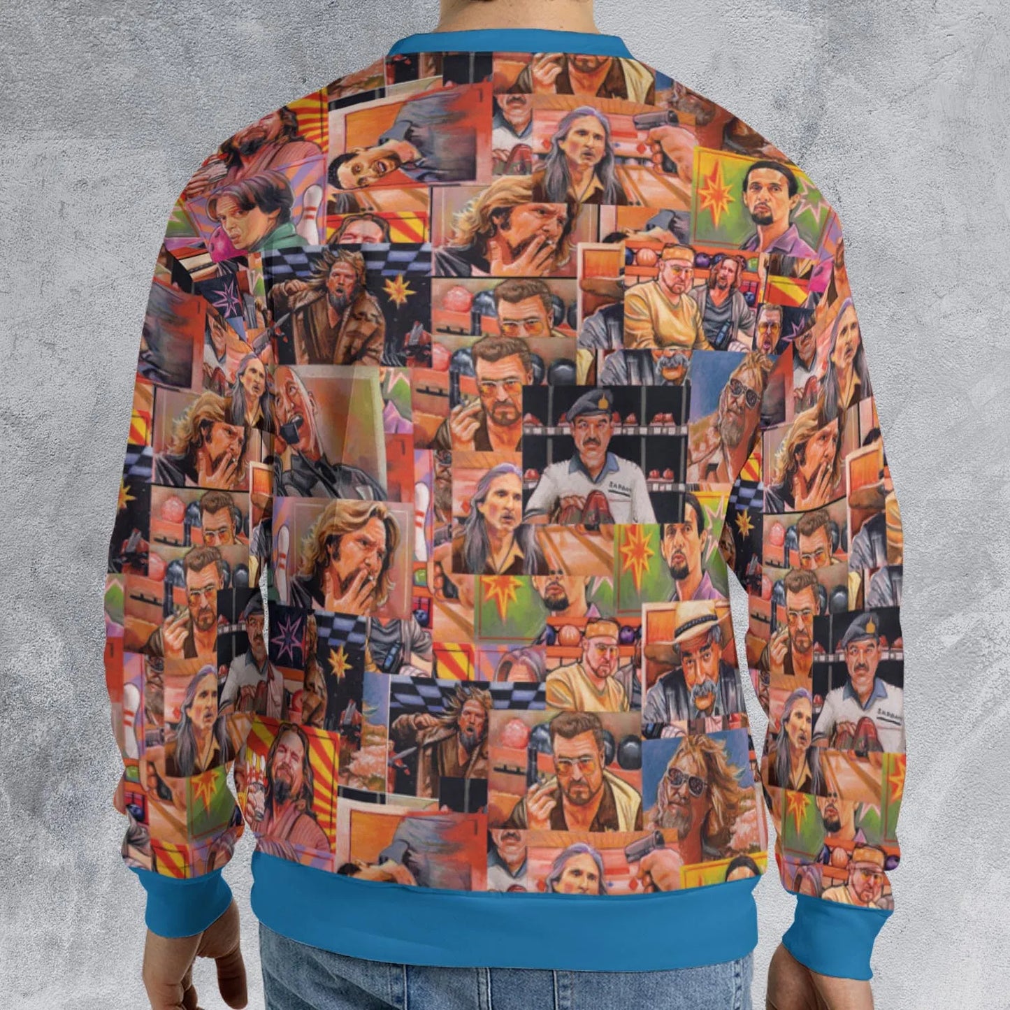 All-over Print Sweatshirt - FSMG63DY