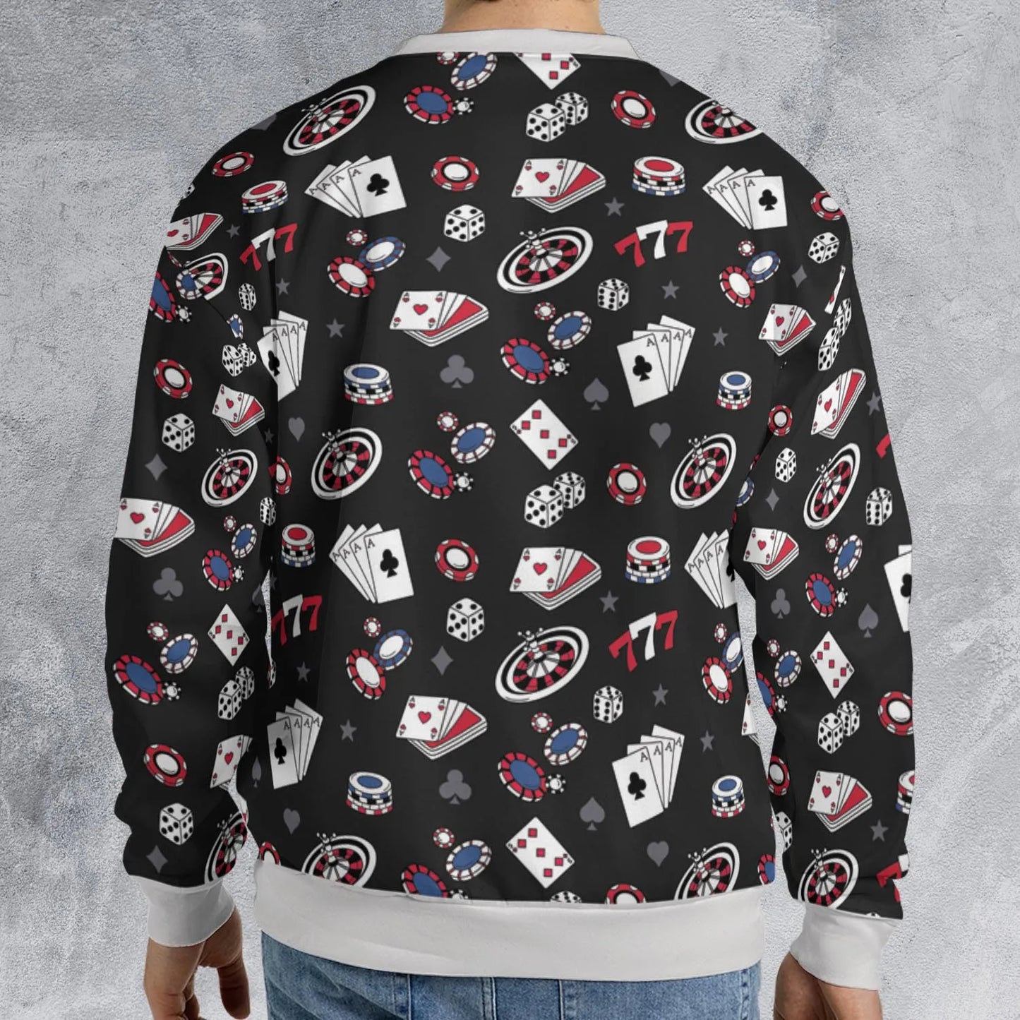 All-over Print Sweatshirt - VHVRBQZL