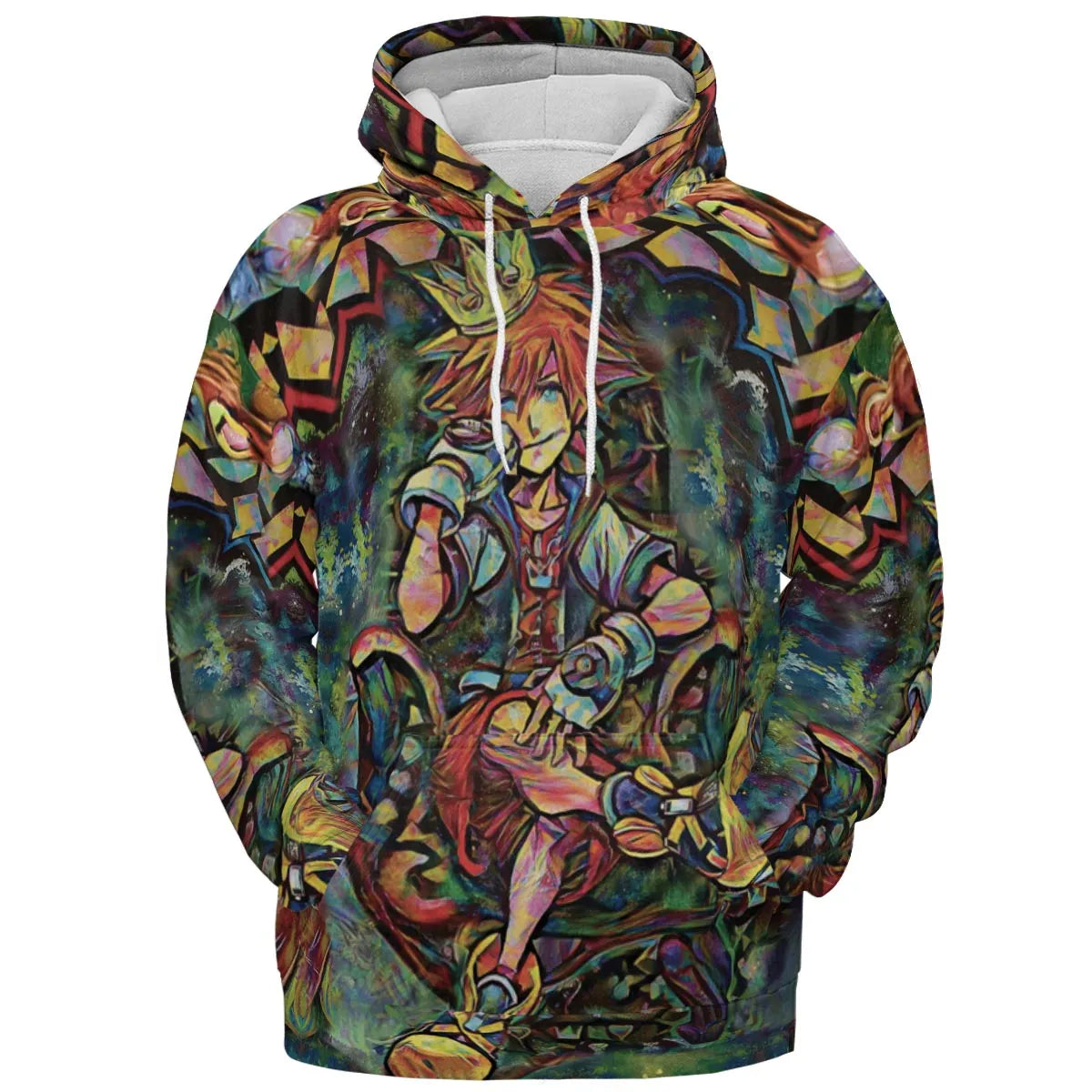 All-over Print Hoodie - 54L5H9JR