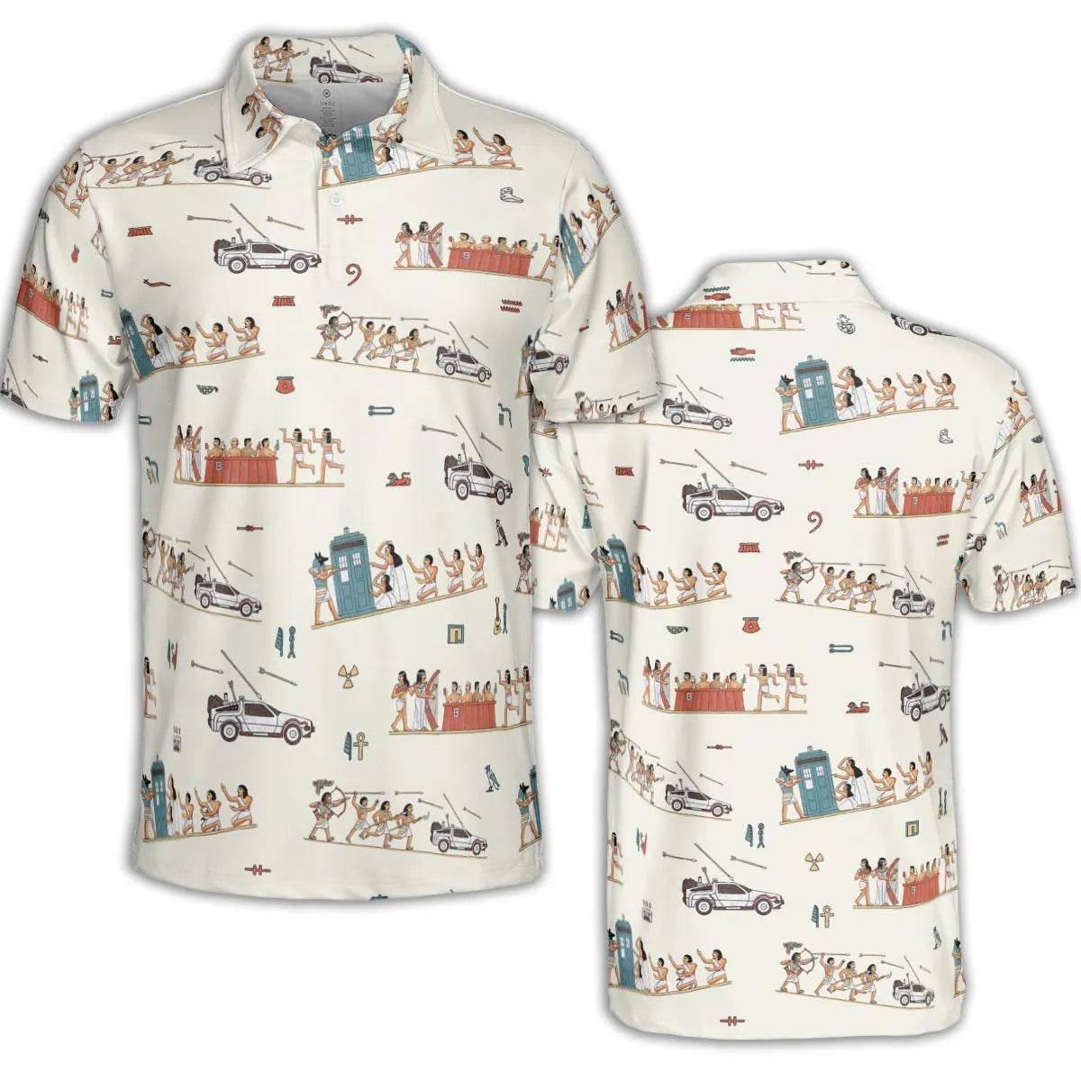 AOP Men/Women Polo Shirt - V4RHK5E6