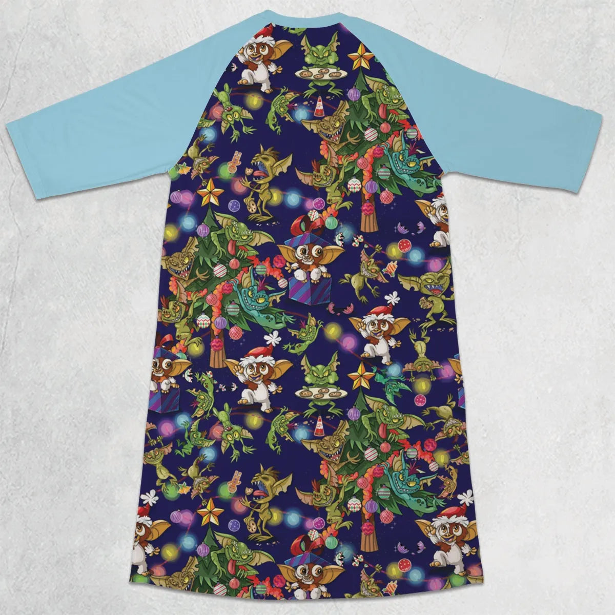 3/4 Sleeve Raglan Dress - TQWREEB8