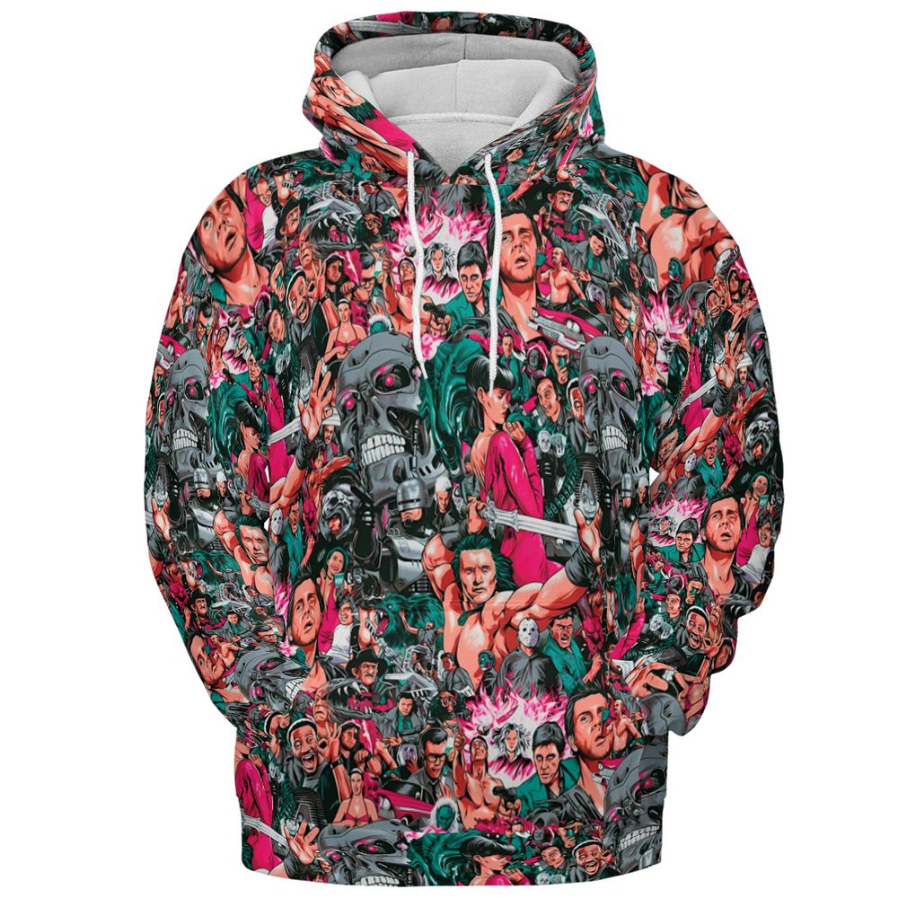 All-over Print Hoodie - 2PC61397 -  - 2