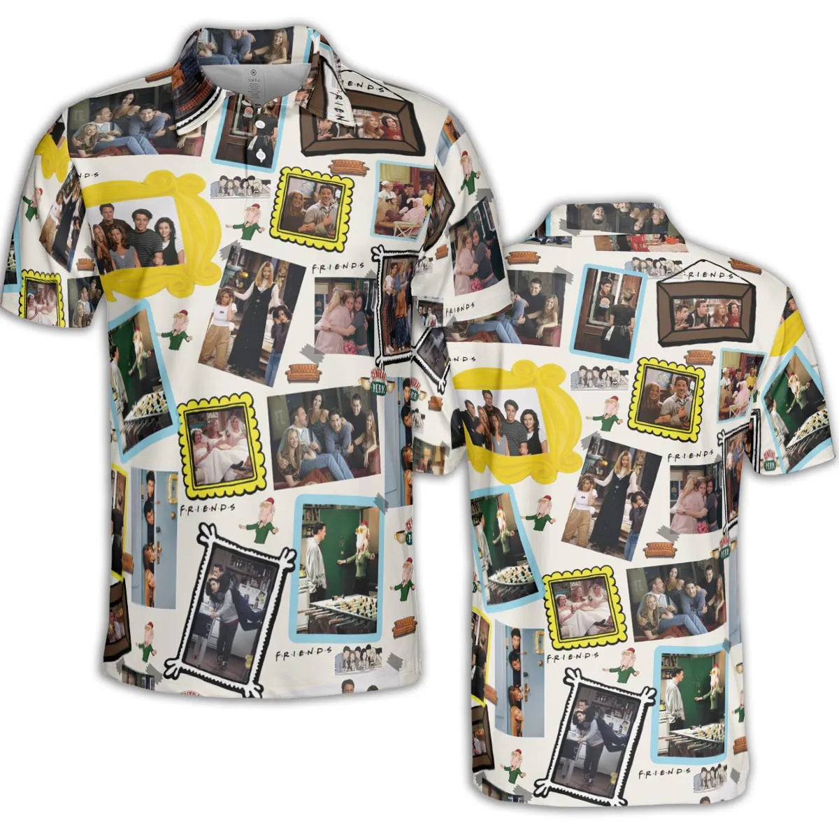 AOP Men/Women Polo Shirt - 1P2UWRCE