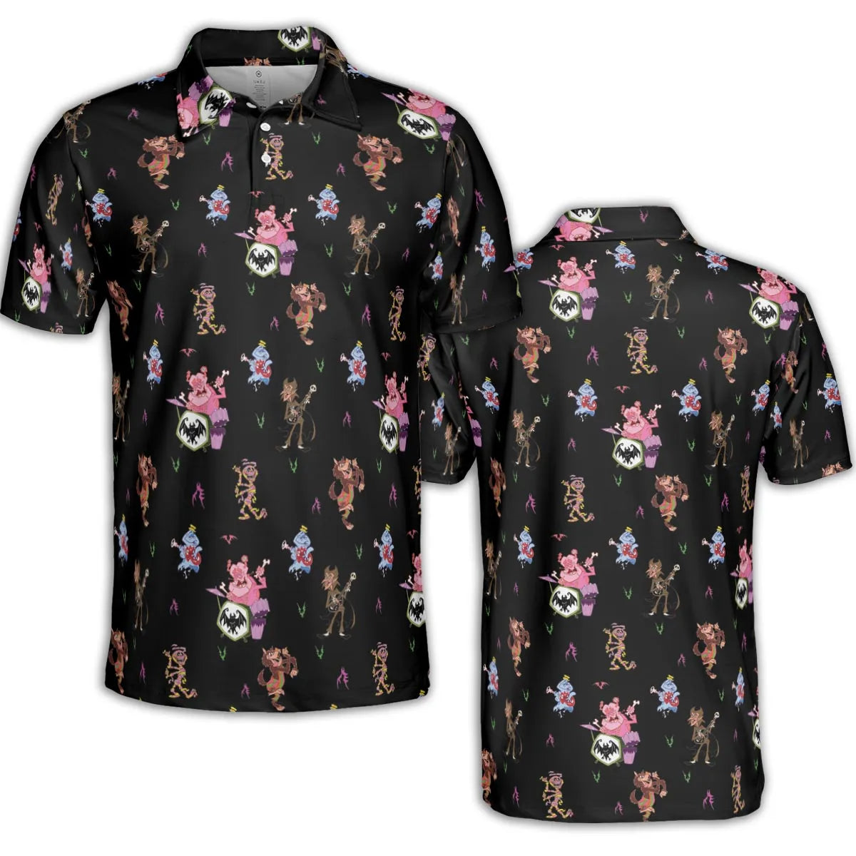 AOP Men/Women Polo Shirt - J5FVVPT6
