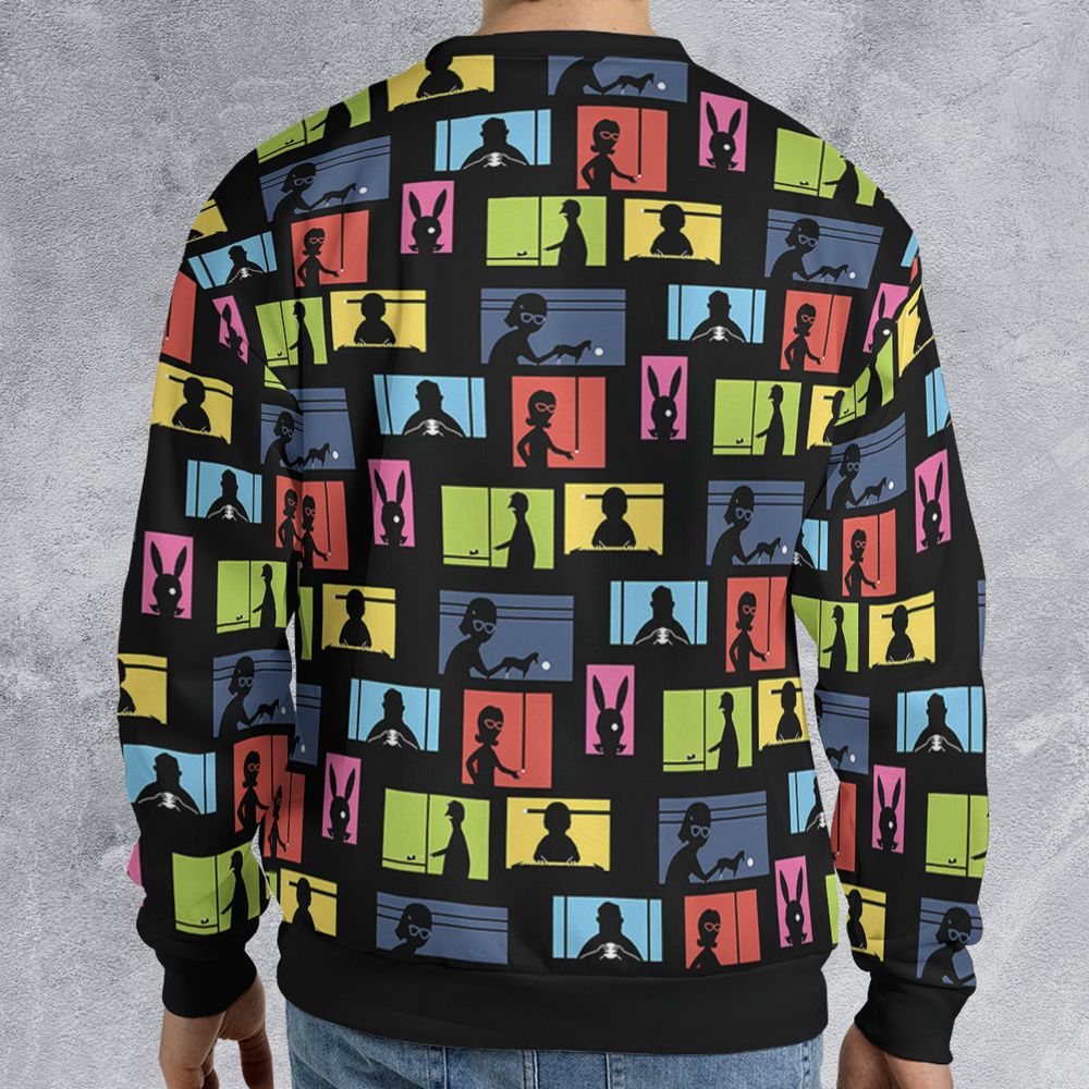 All-over Print Sweatshirt - KVB1J16R -  - 2