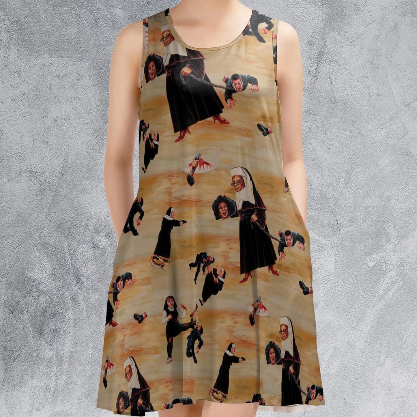 Sleeveless Dress - LZDFBUJZ