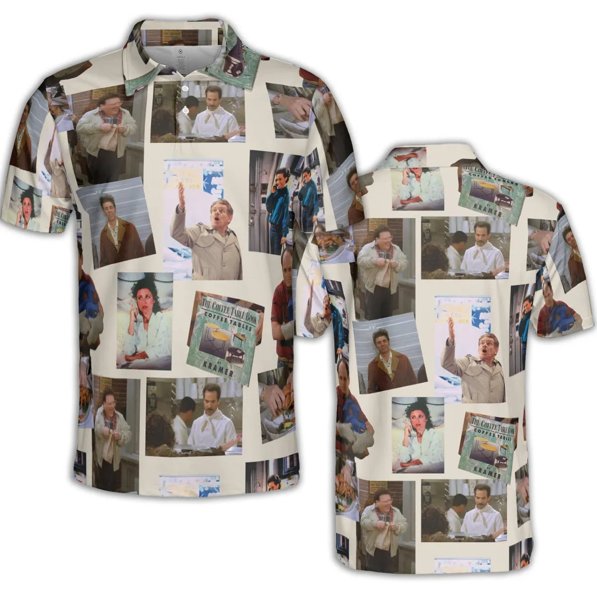 AOP Men/Women Polo Shirt - L3USQNTR