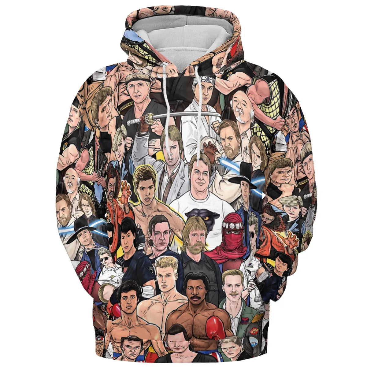 All-over Print Hoodie - FLWQ482R