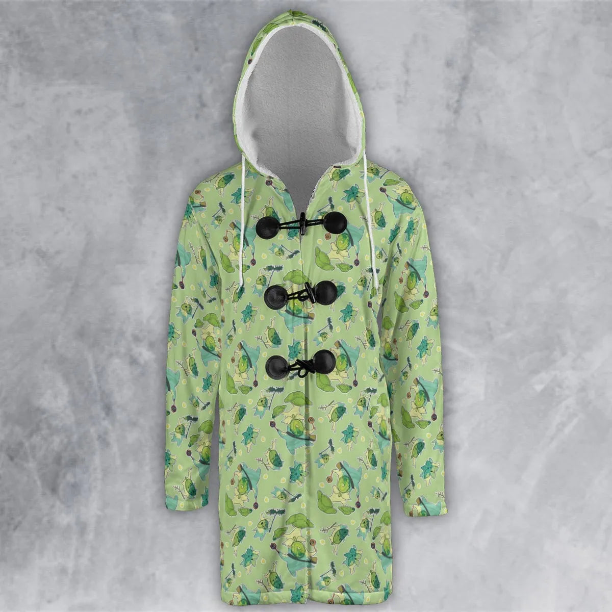 Hooded Cloak Coat - AHJK3ZP4