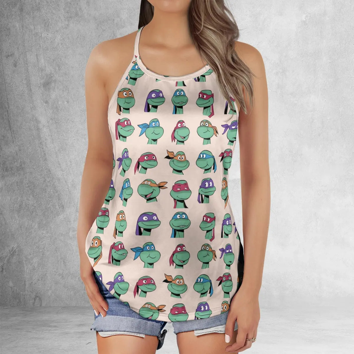 Criss Cross Tank Top - C794PVMQ