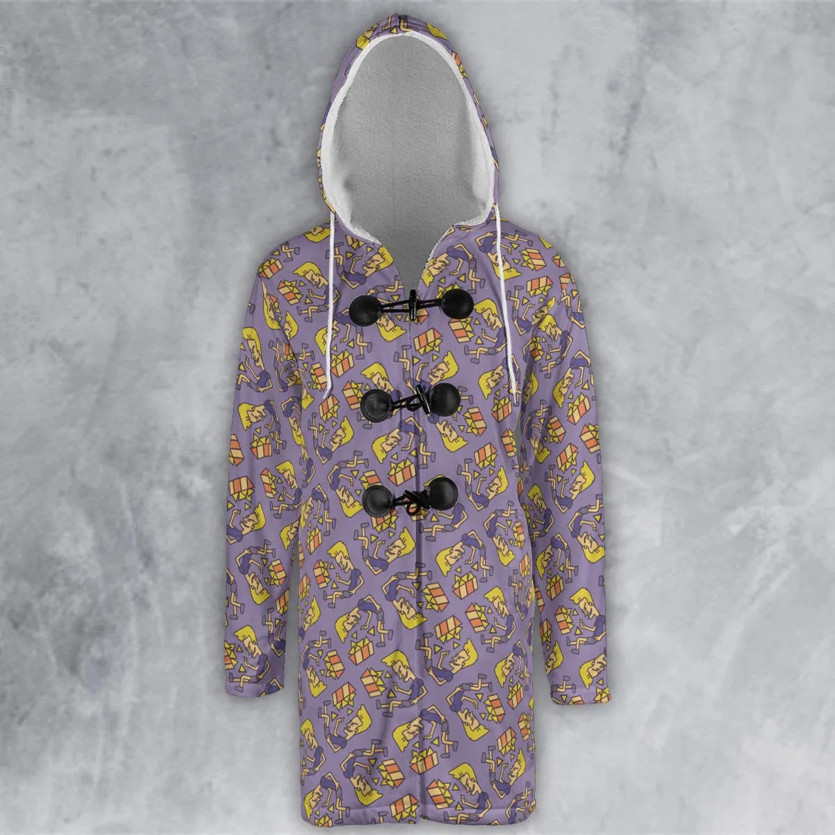 Hooded Cloak Coat - E2TUD9PJ