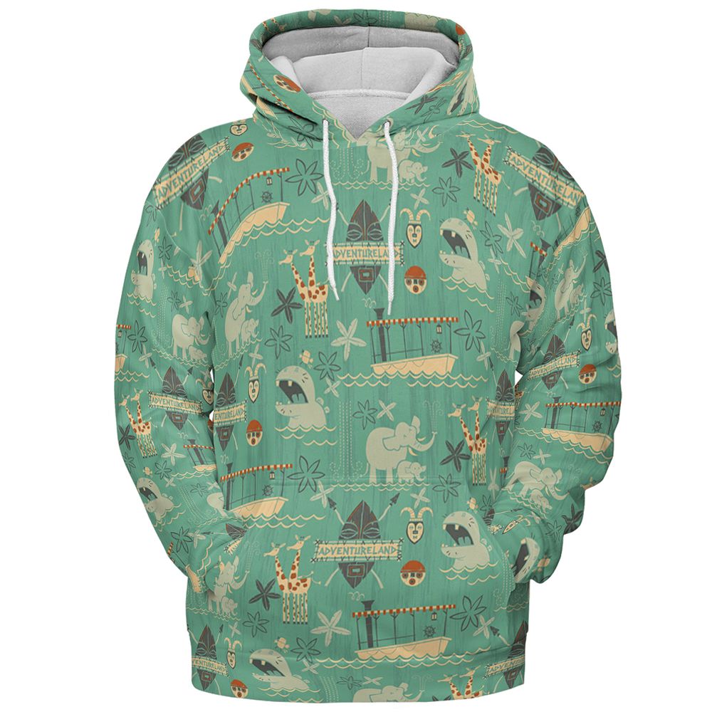All-over Print Hoodie - D4P7US1R -  - 2