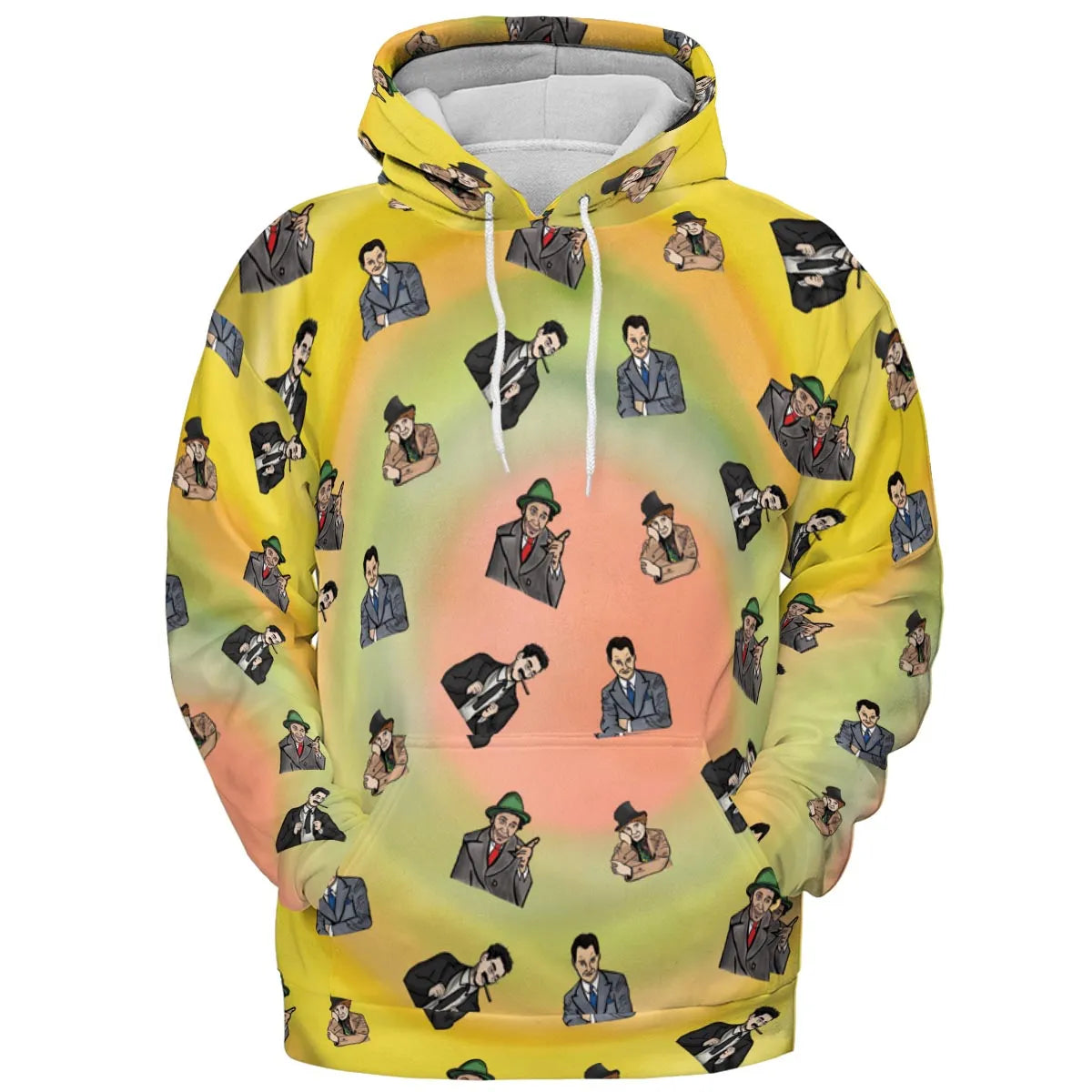 All-over Print Hoodie - 15JYFNJS