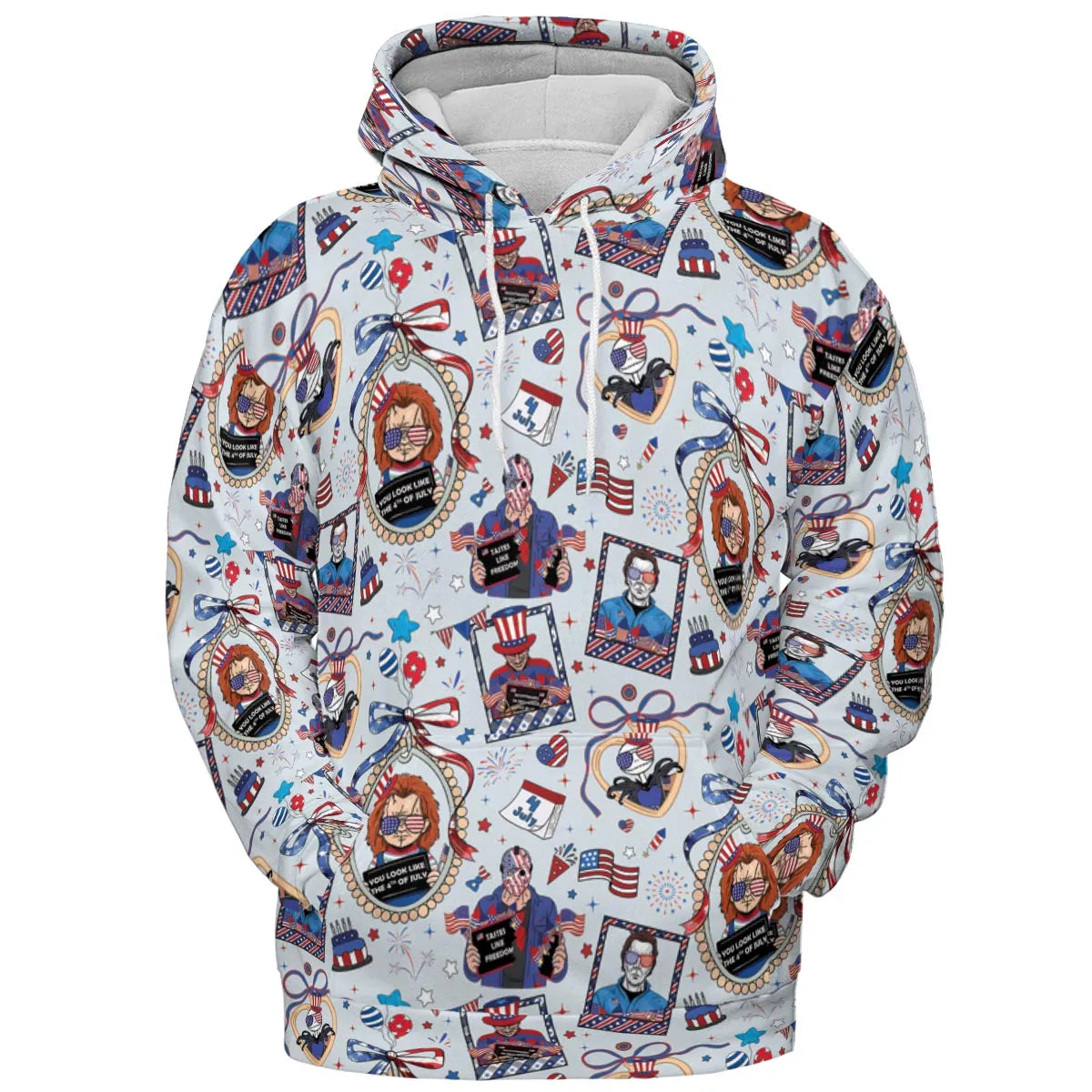 All-over Print Hoodie - 6EKH9U3M