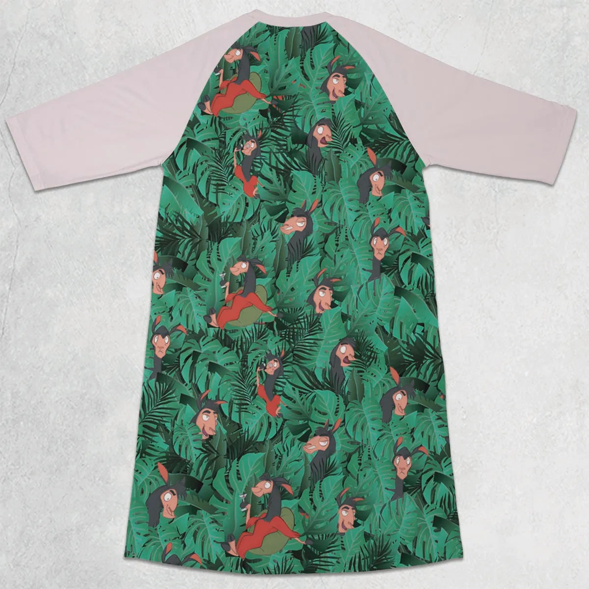 3/4 Sleeve Raglan Dress - D89GRLJD