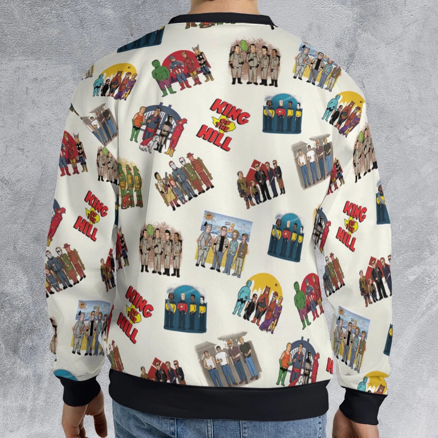 All-over Print Sweatshirt - 7M4UN7HG