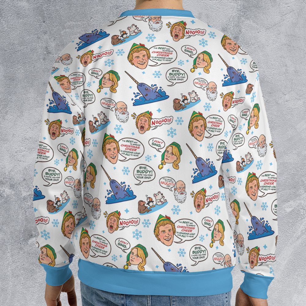 All-over Print Sweatshirt - C2BYG7ZF -  - 2