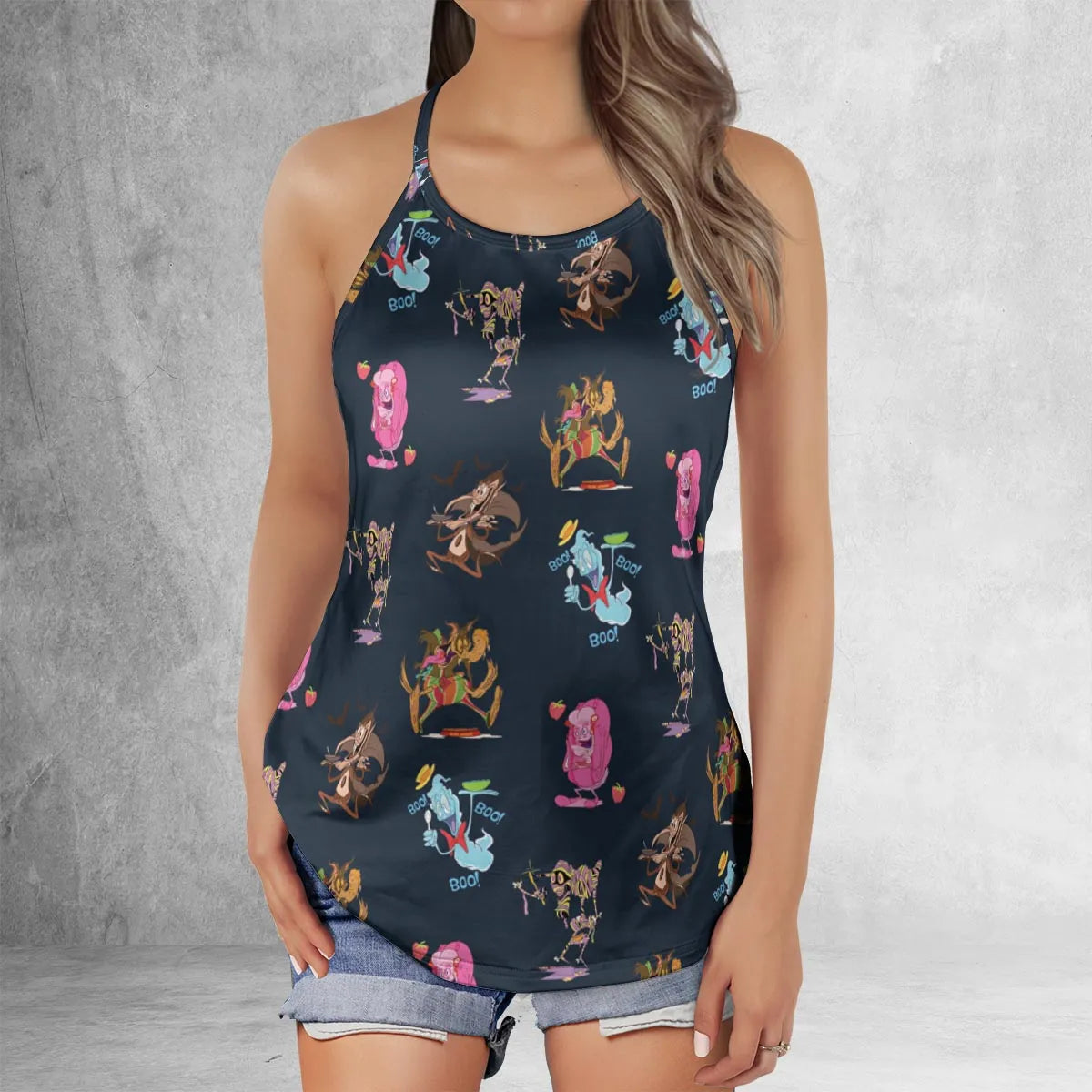 Criss Cross Tank Top - ABZSQQJZ