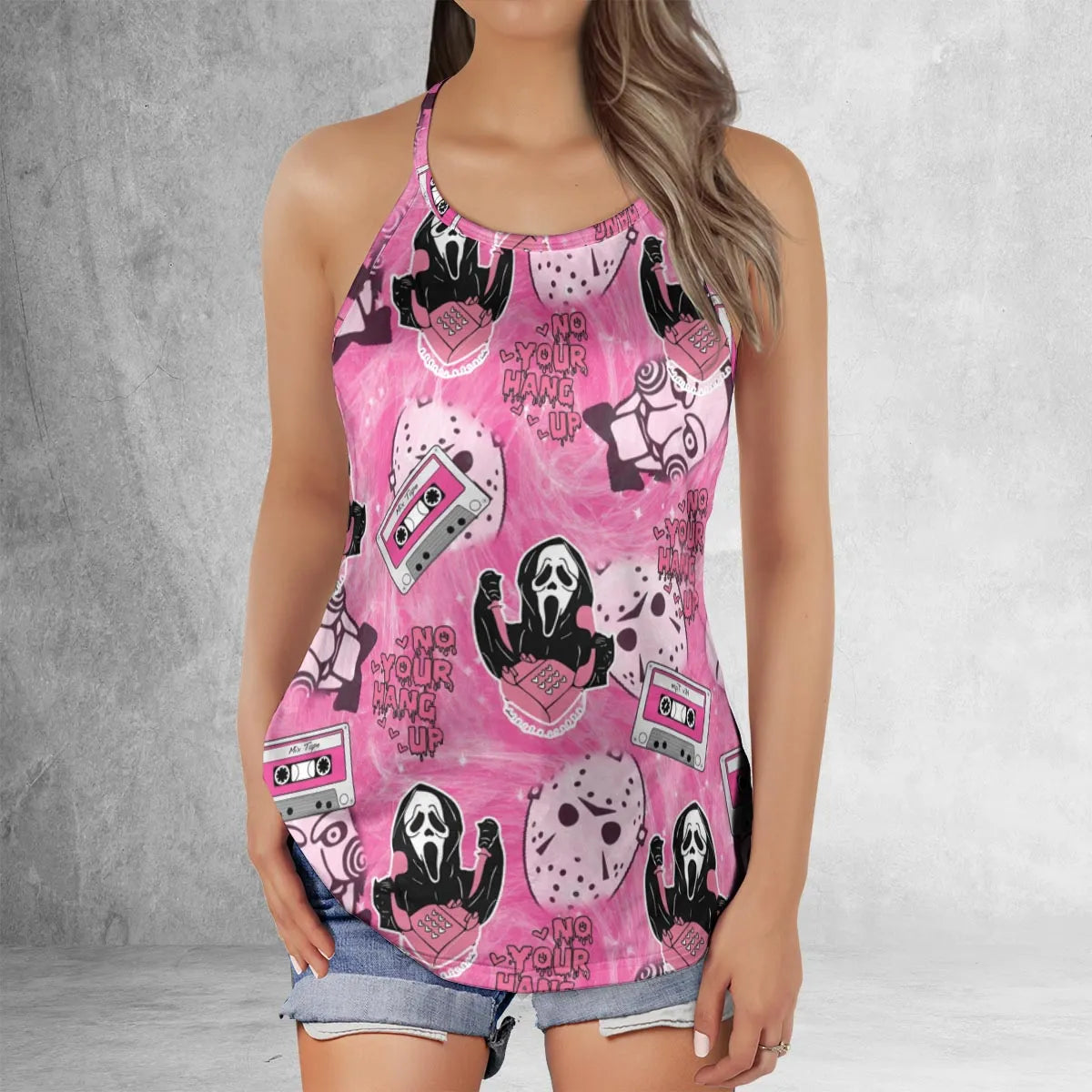 Criss Cross Tank Top - LUCGN1CF