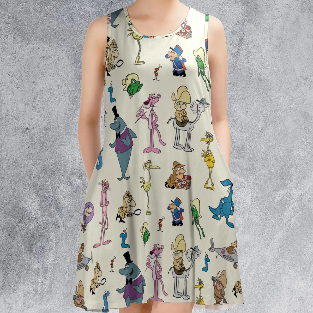 Sleeveless Dress - QZSTREYV