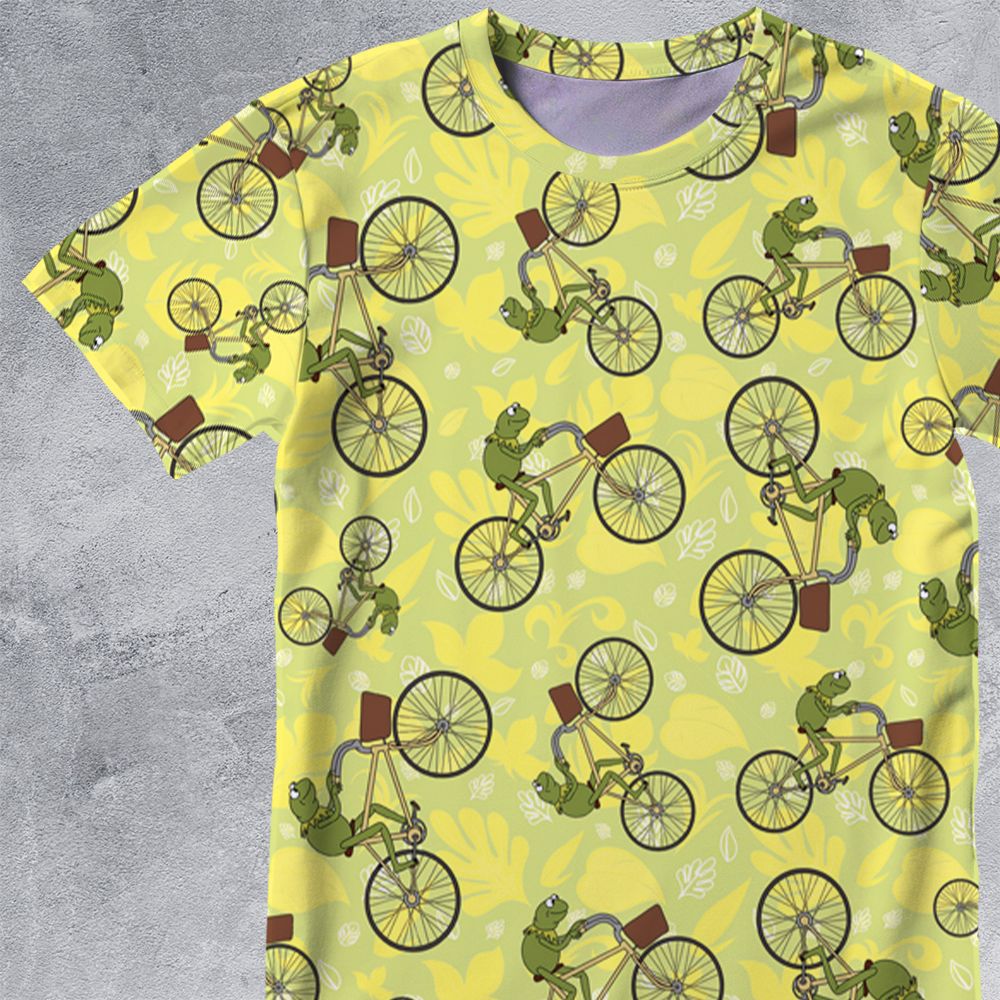 Kermit riding a bike -  - 2