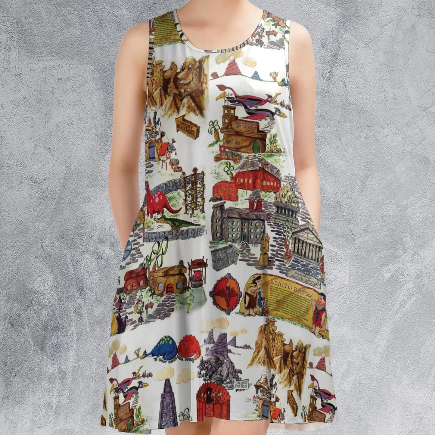 Sleeveless Dress - M28D6MW7