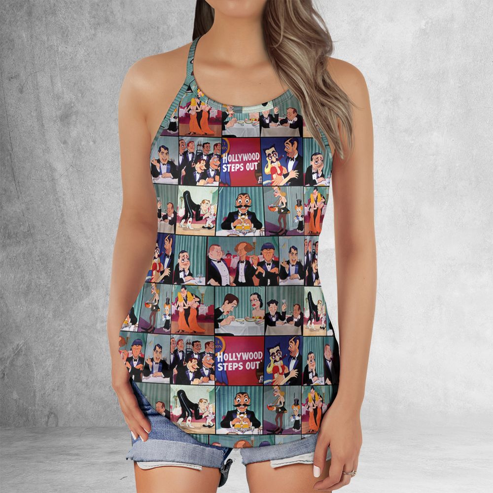 Criss Cross Tank Top - CSEZZU2P -  - 2