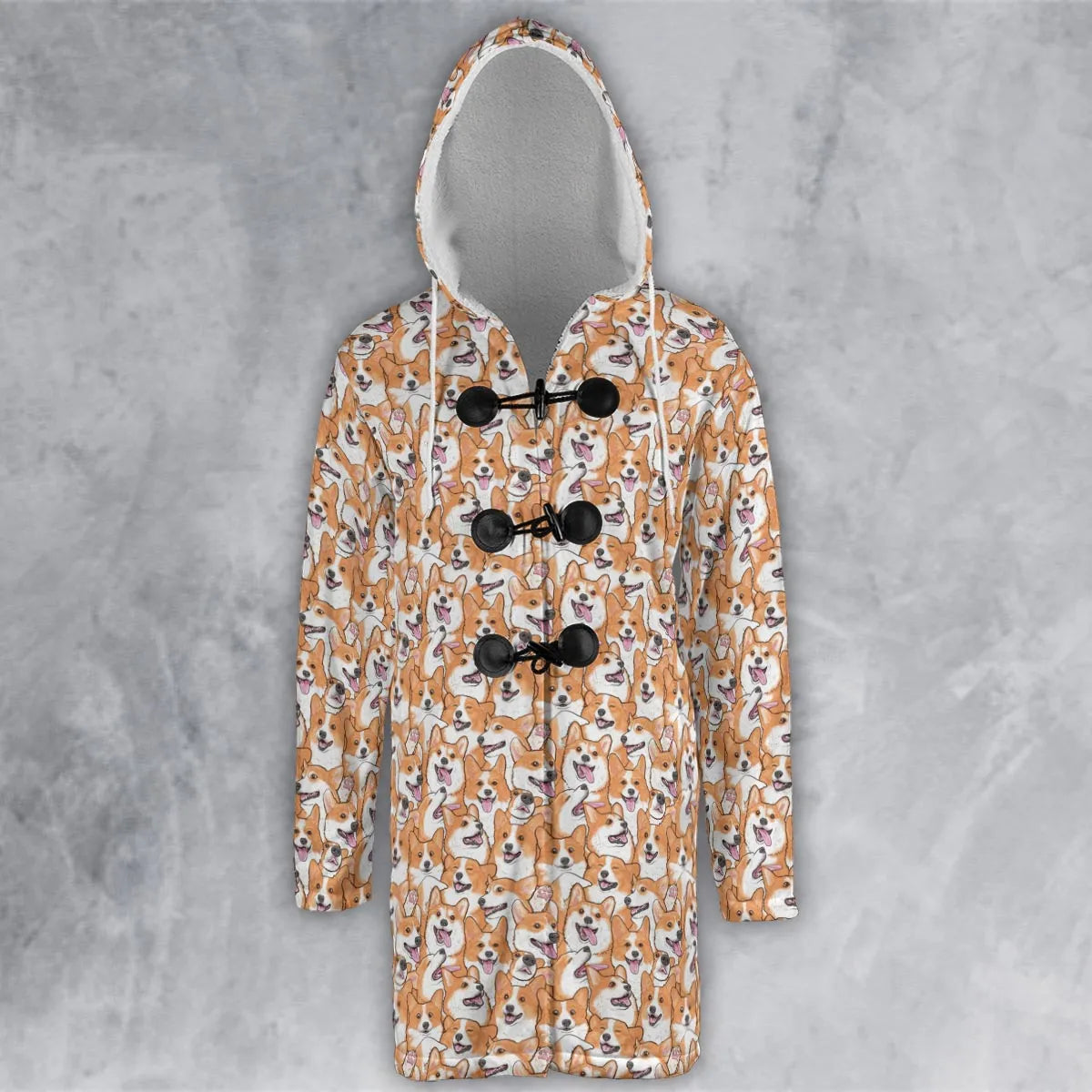 Hooded Cloak Coat - SRDN9376