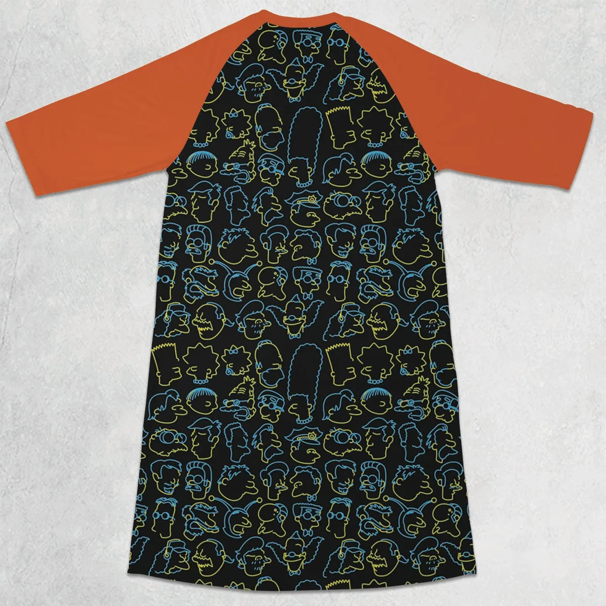 3/4 Sleeve Raglan Dress - P5LKRG3C
