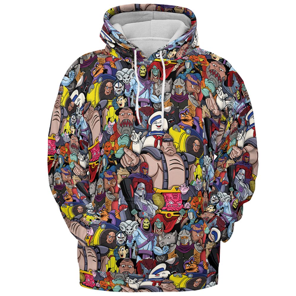 All-over Print Hoodie - CTY484E1 -  - 2
