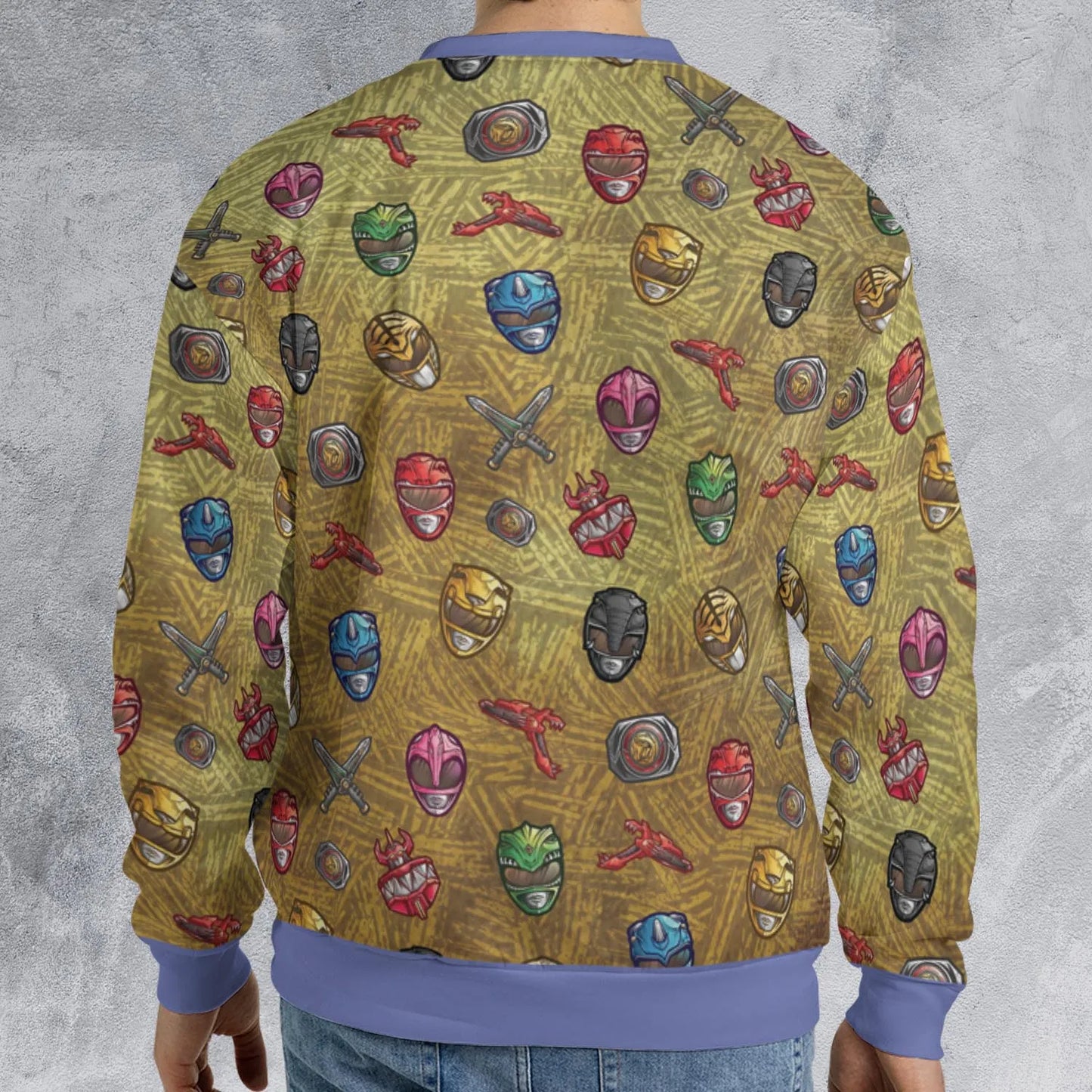 All-over Print Sweatshirt - KKUZMHYA
