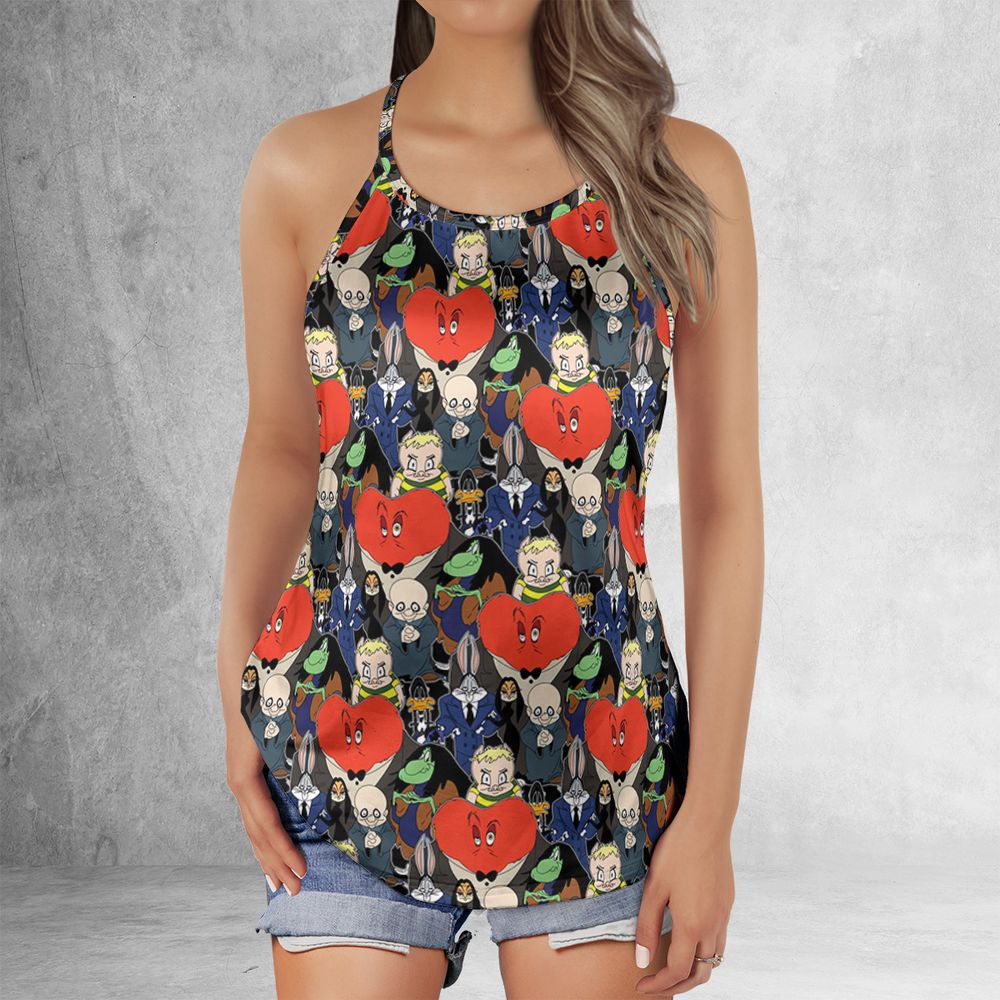 Criss Cross Tank Top - S8CDH59M -  - 2