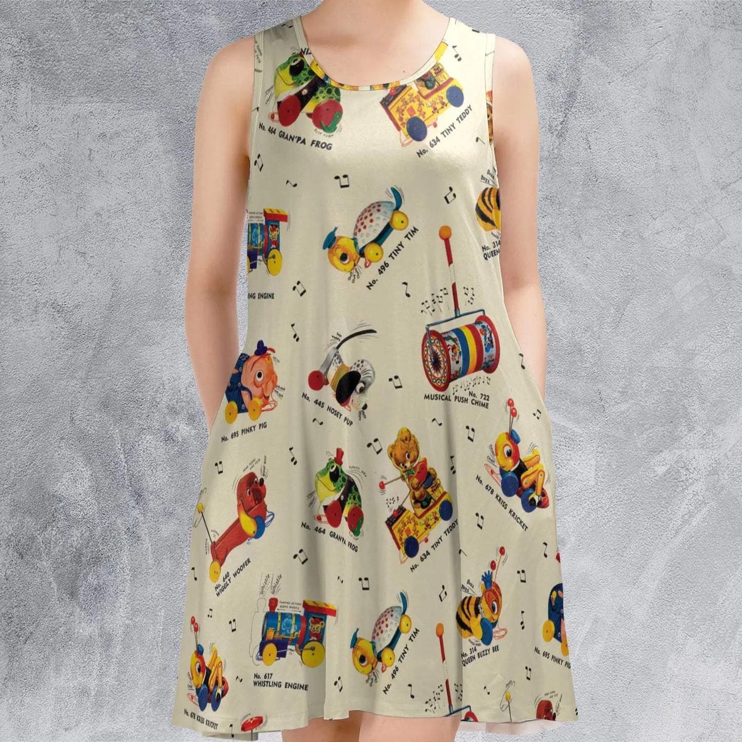 Sleeveless Dress - C8YHZ5CV