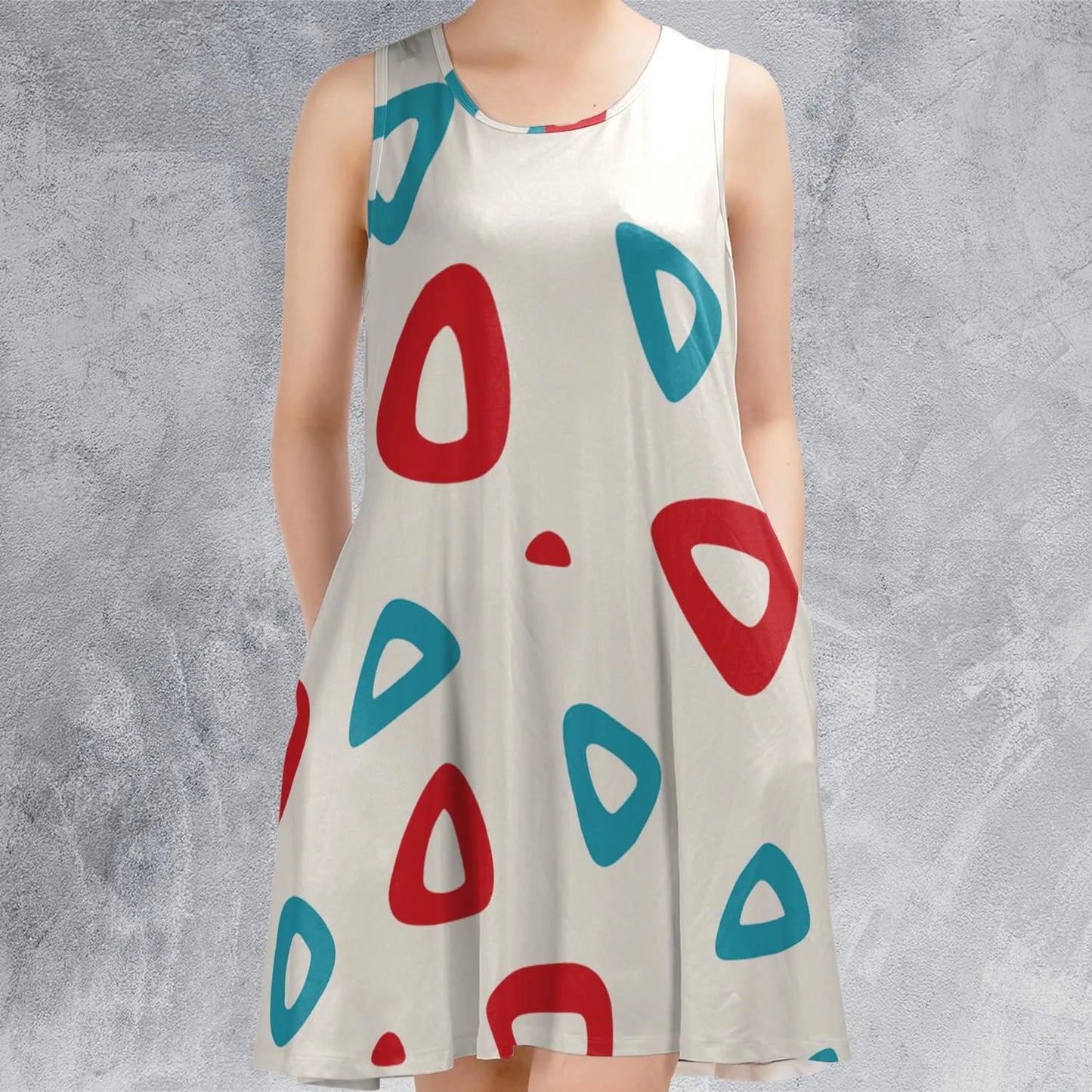 Sleeveless Dress - W6WHW9TM