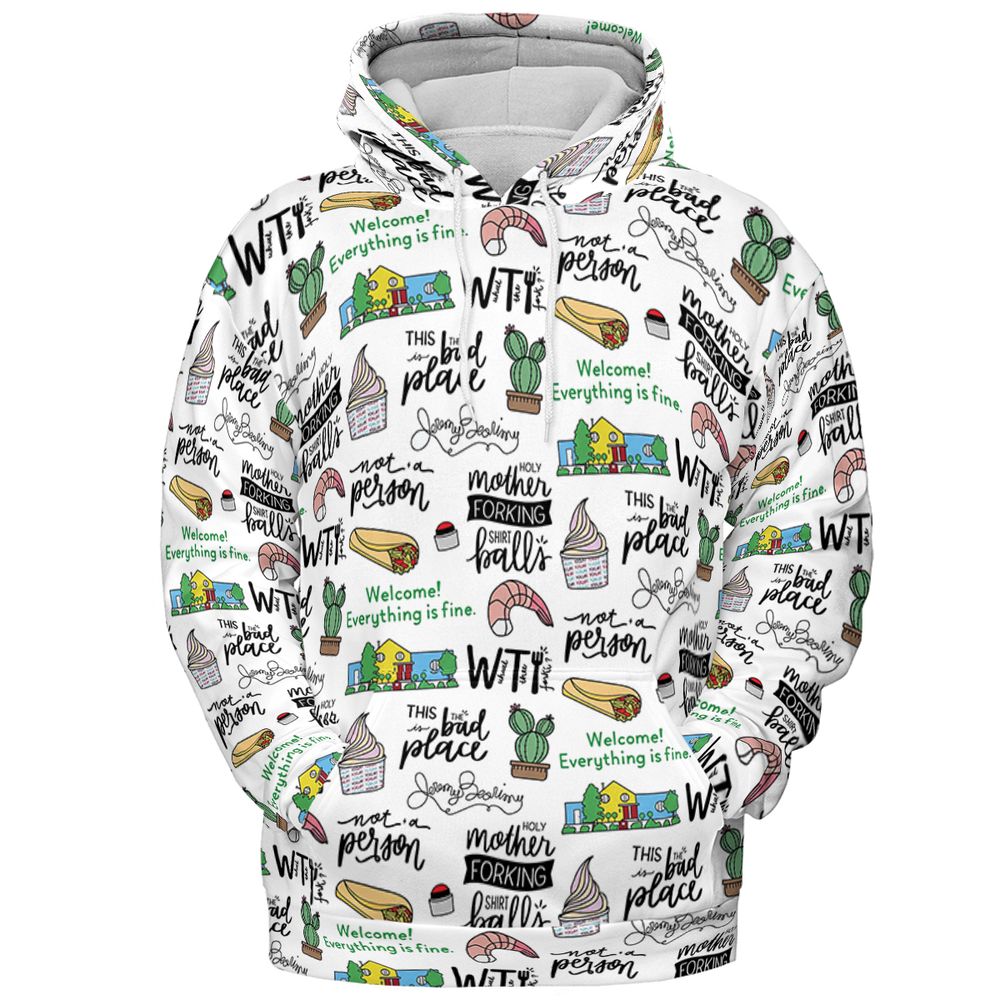 All-over Print Hoodie - Q9BG18XN -  - 2