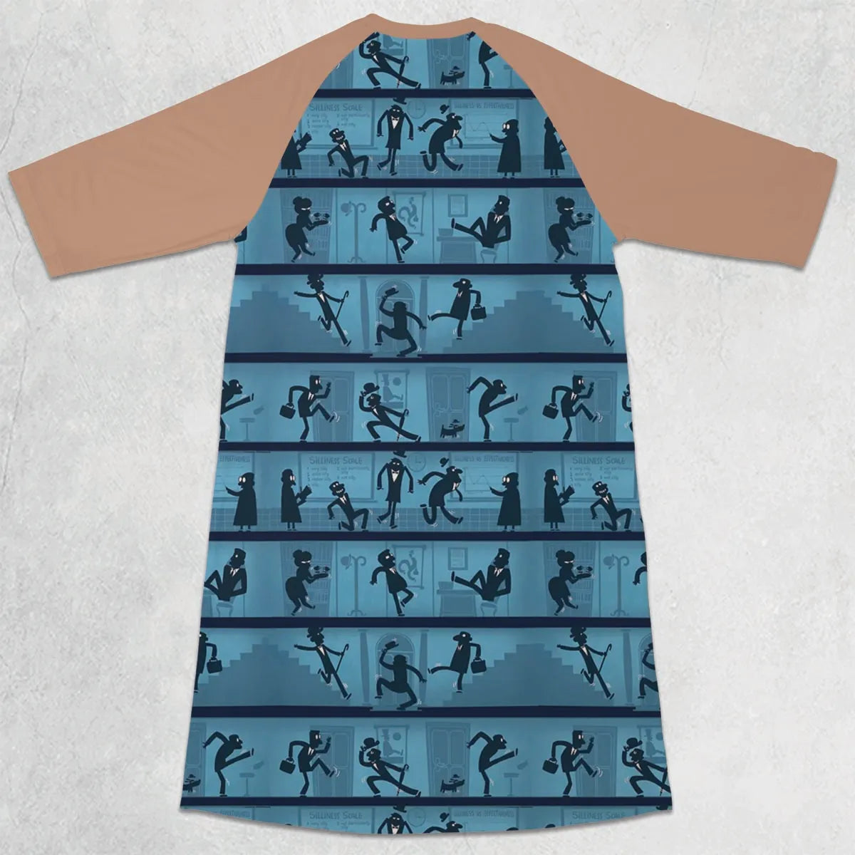 3/4 Sleeve Raglan Dress - VDN2BS4F