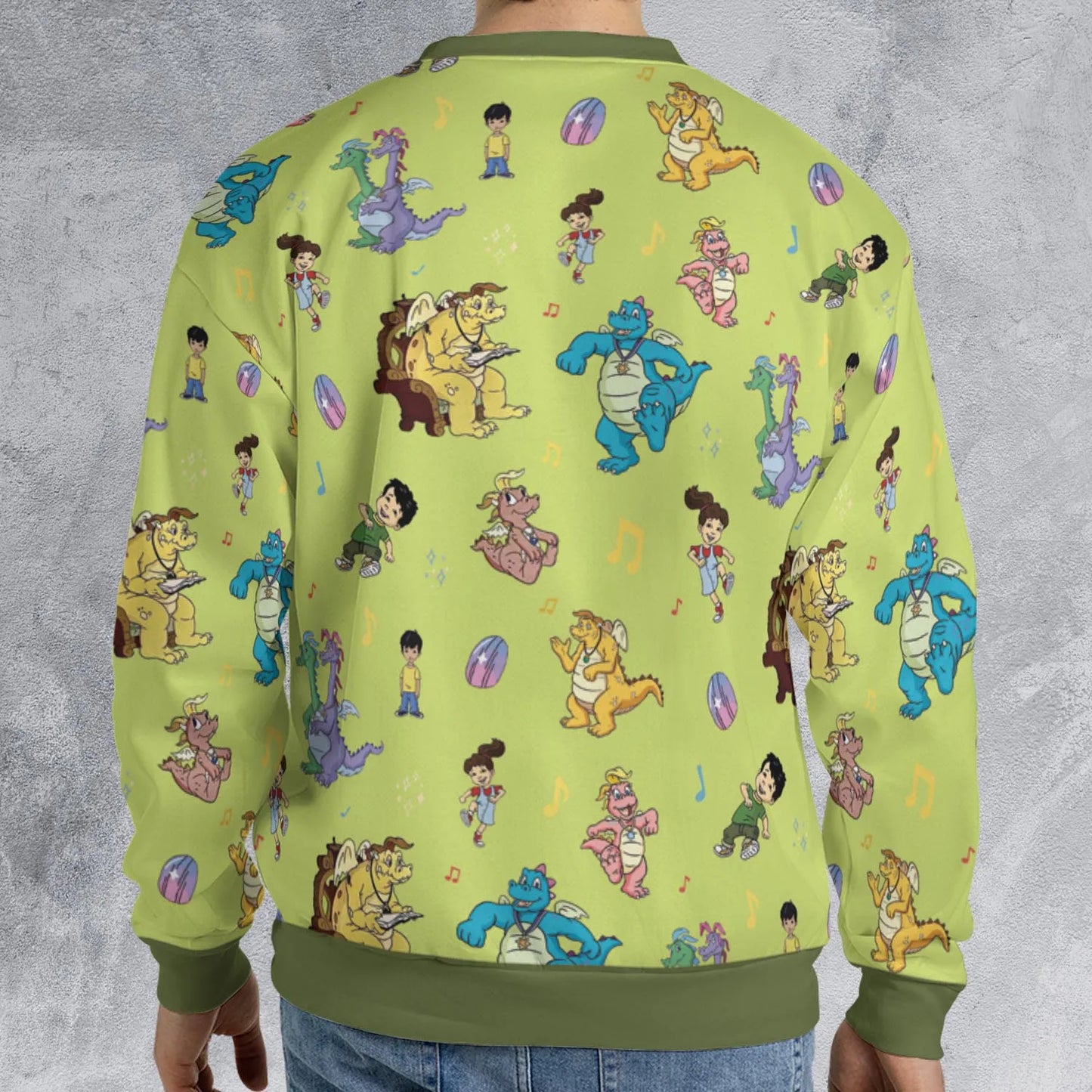 All-over Print Sweatshirt - KJ7GZJYK