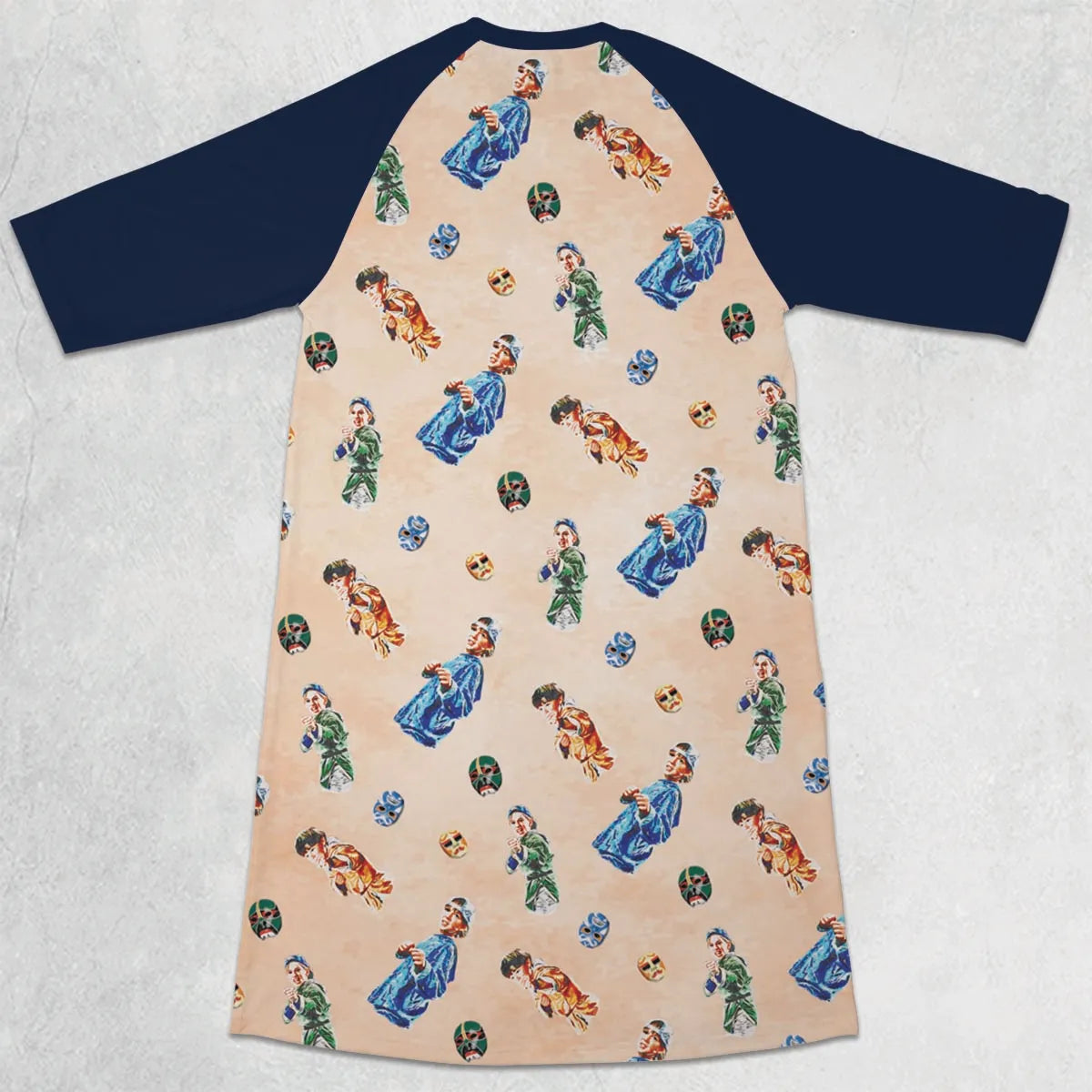 3/4 Sleeve Raglan Dress - PGPAGUG1