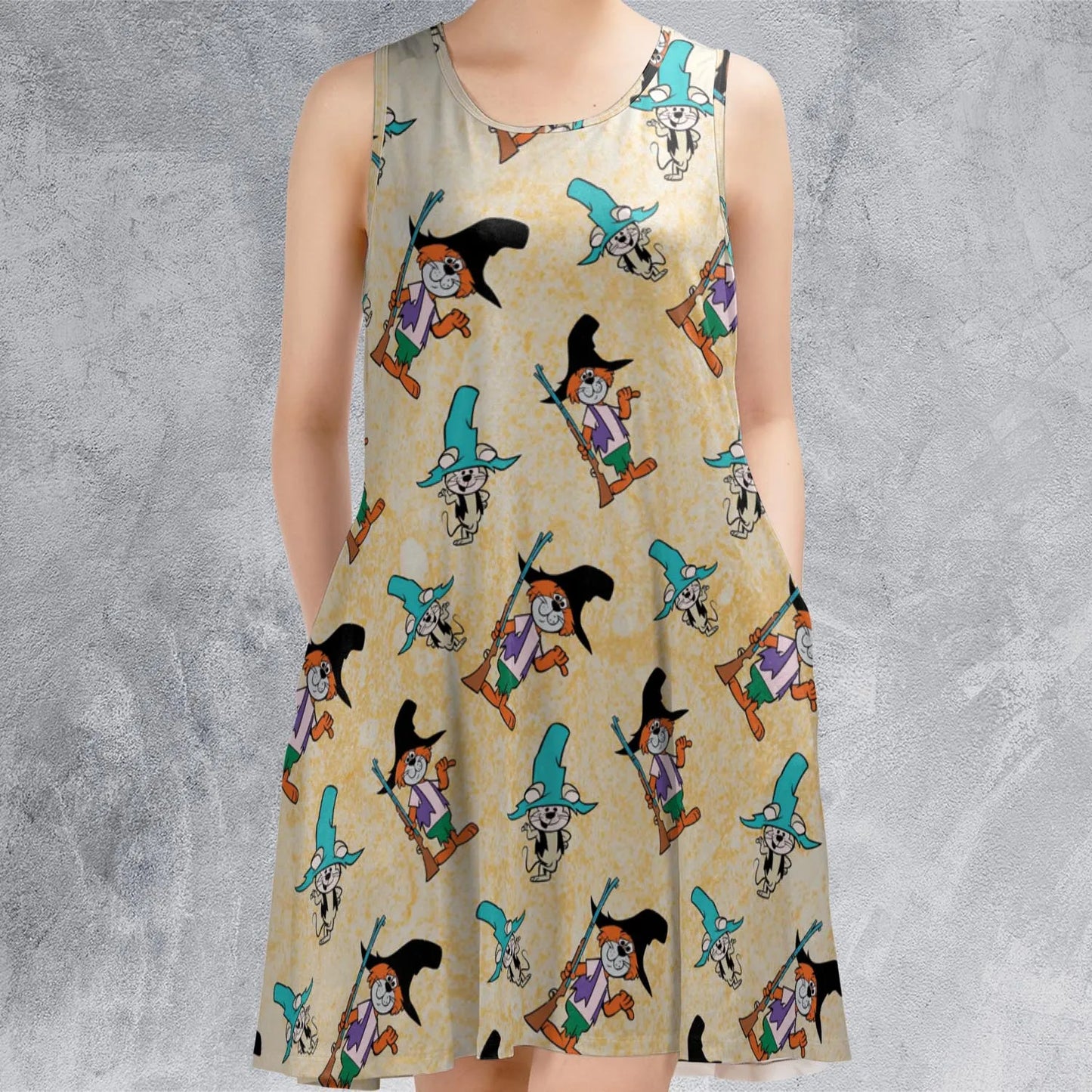 Sleeveless Dress - T6YLKP1K