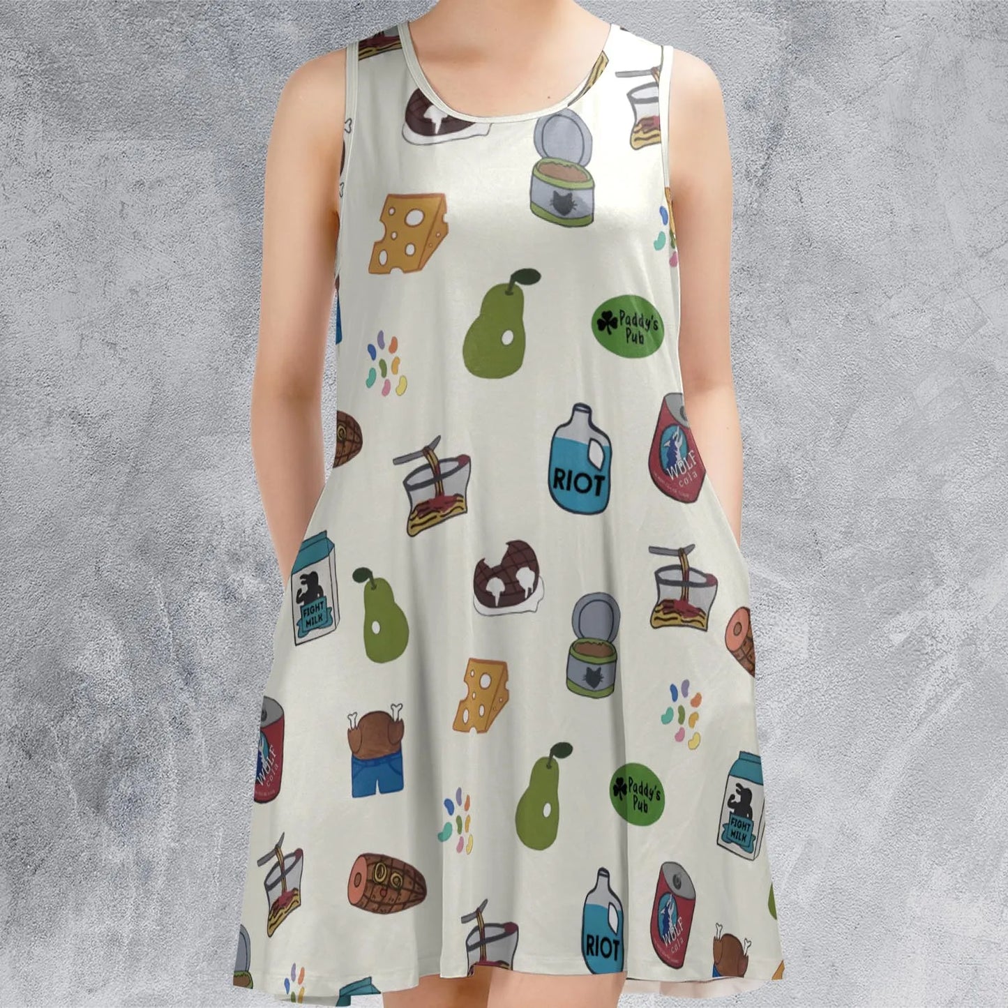 Sleeveless Dress - UFB5LYDN