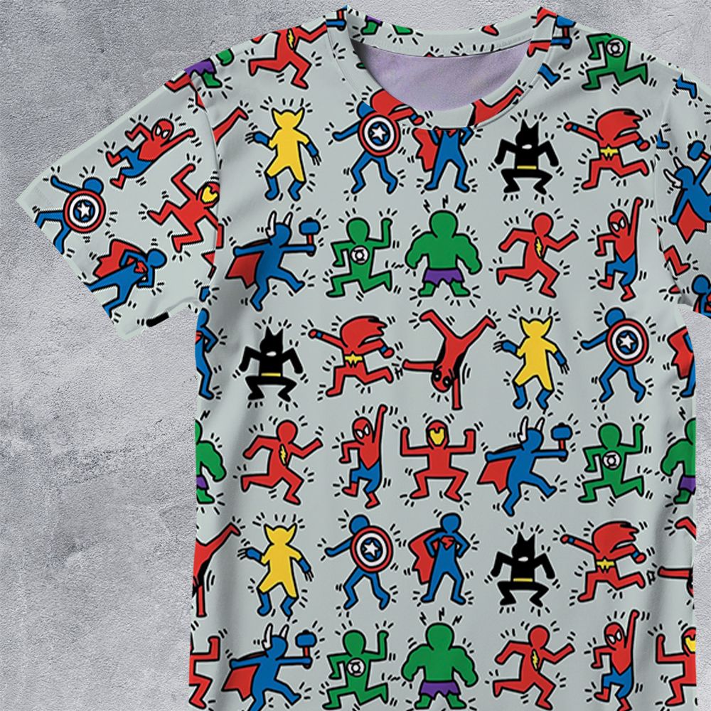 All-Over Print Unisex T-Shirt - GJELN232 -  - 2